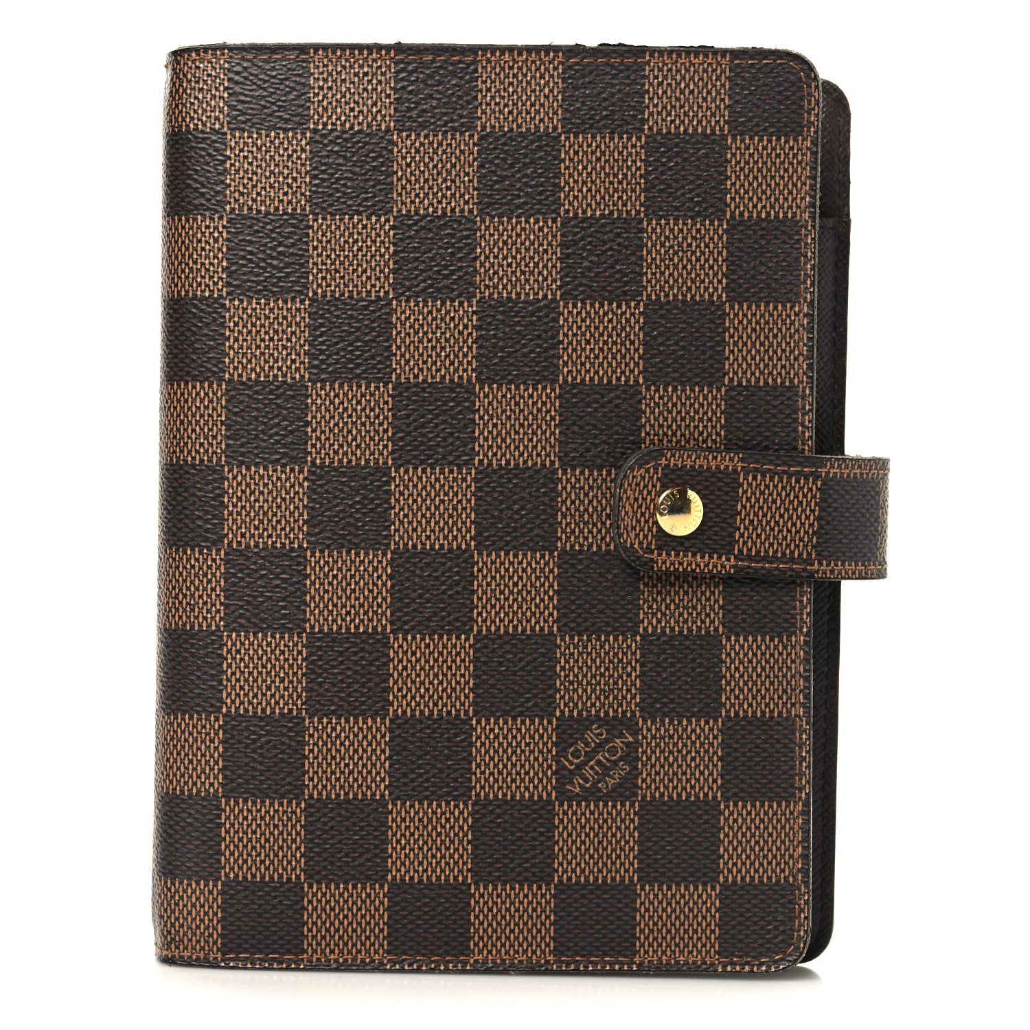 Louis Vuitton Damier Ebene Medium Ring Agenda Cover 1824111