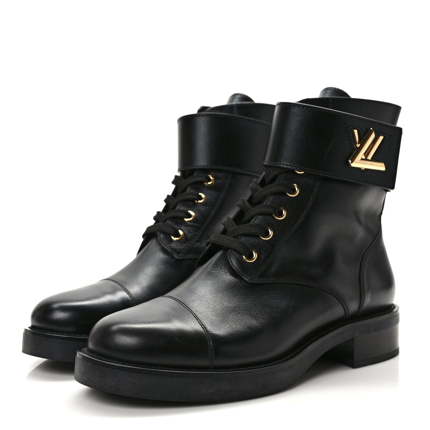 Calfskin Wonderland Ranger Boots 38.5 Black