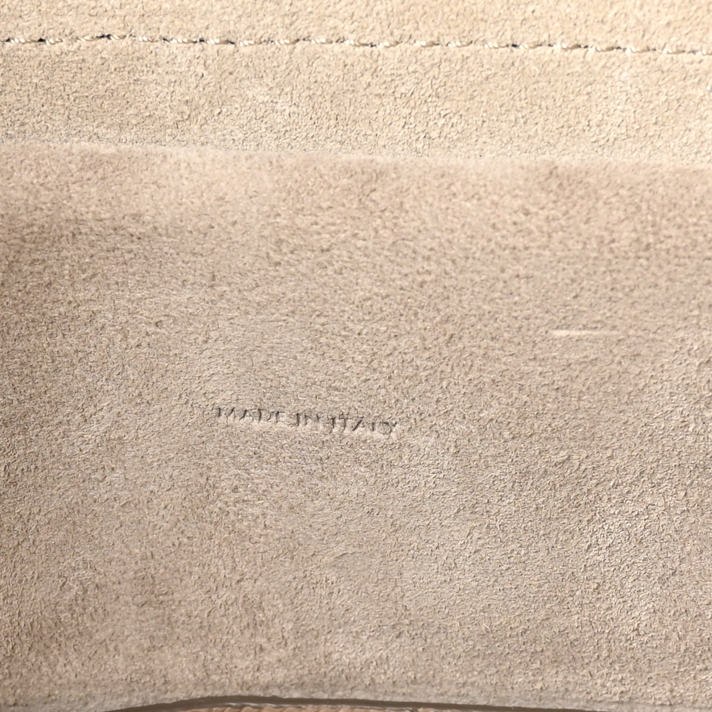 Grained Calfskin Mini Belt Bag Light Taupe
