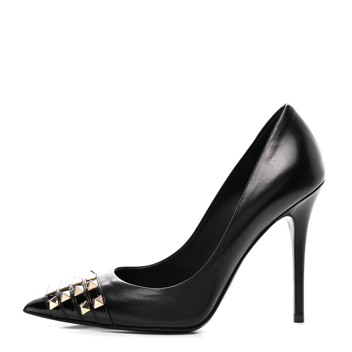 Kidskin Rockstud Alcove 110mm Pumps 37 Black
