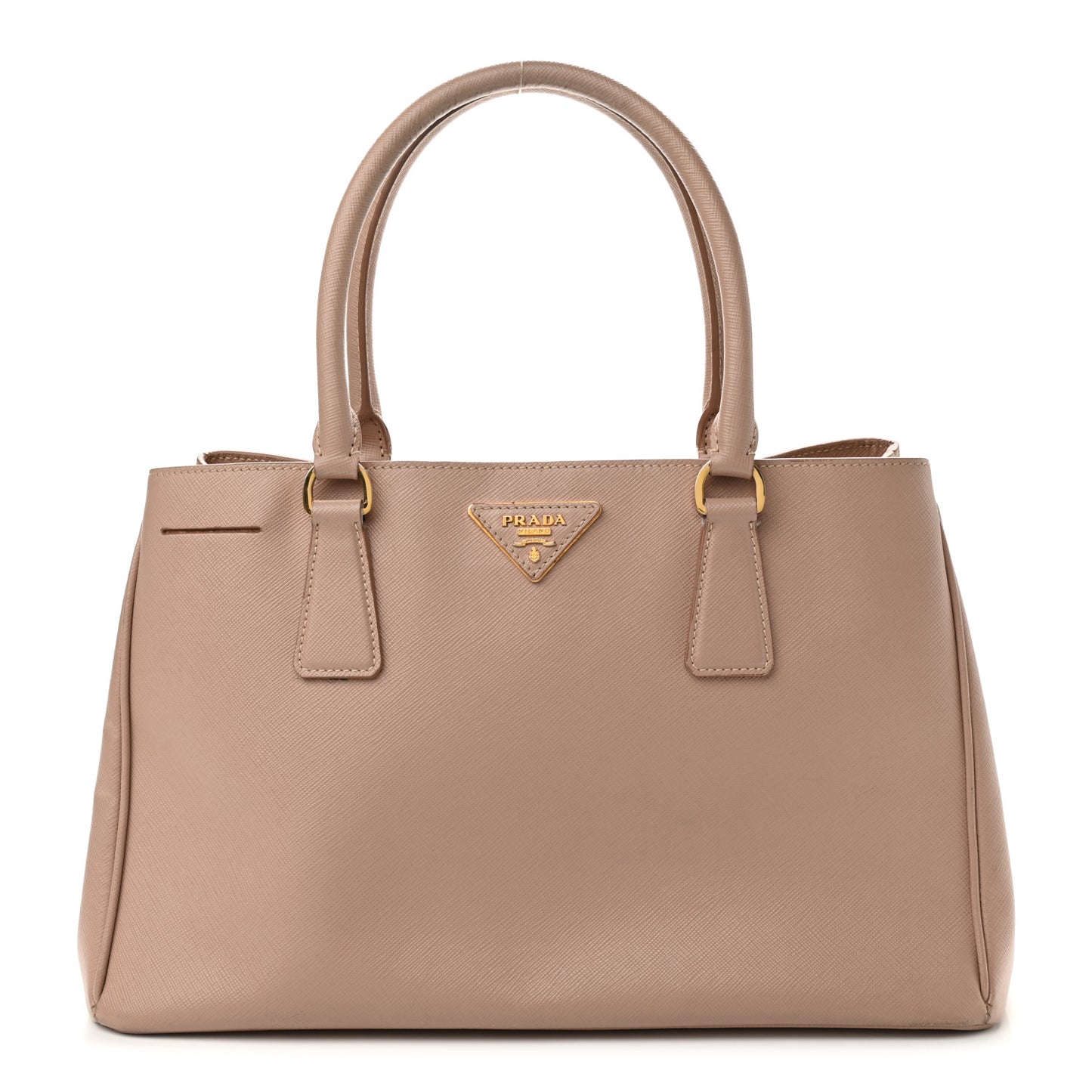 Saffiano Lux Small Tote Cammeo