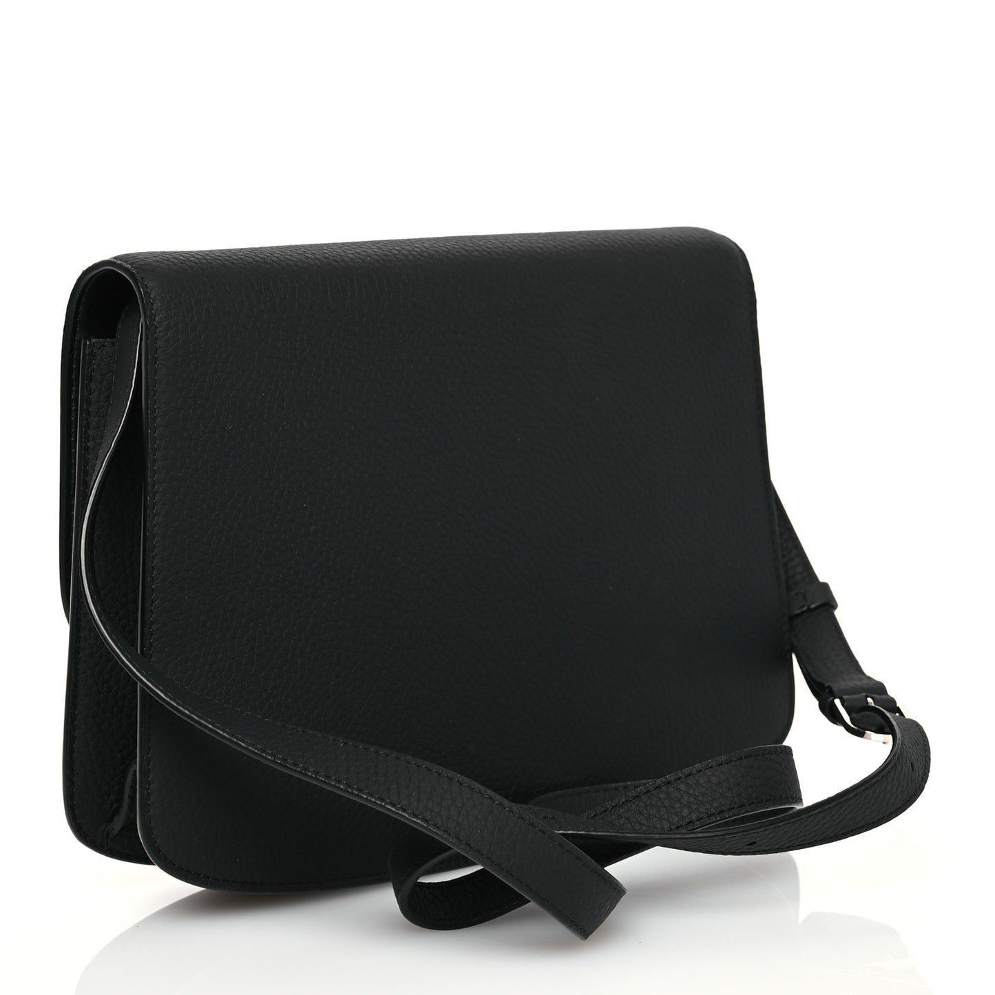 Grained Calfskin The Sofia 10 Crossbody Black