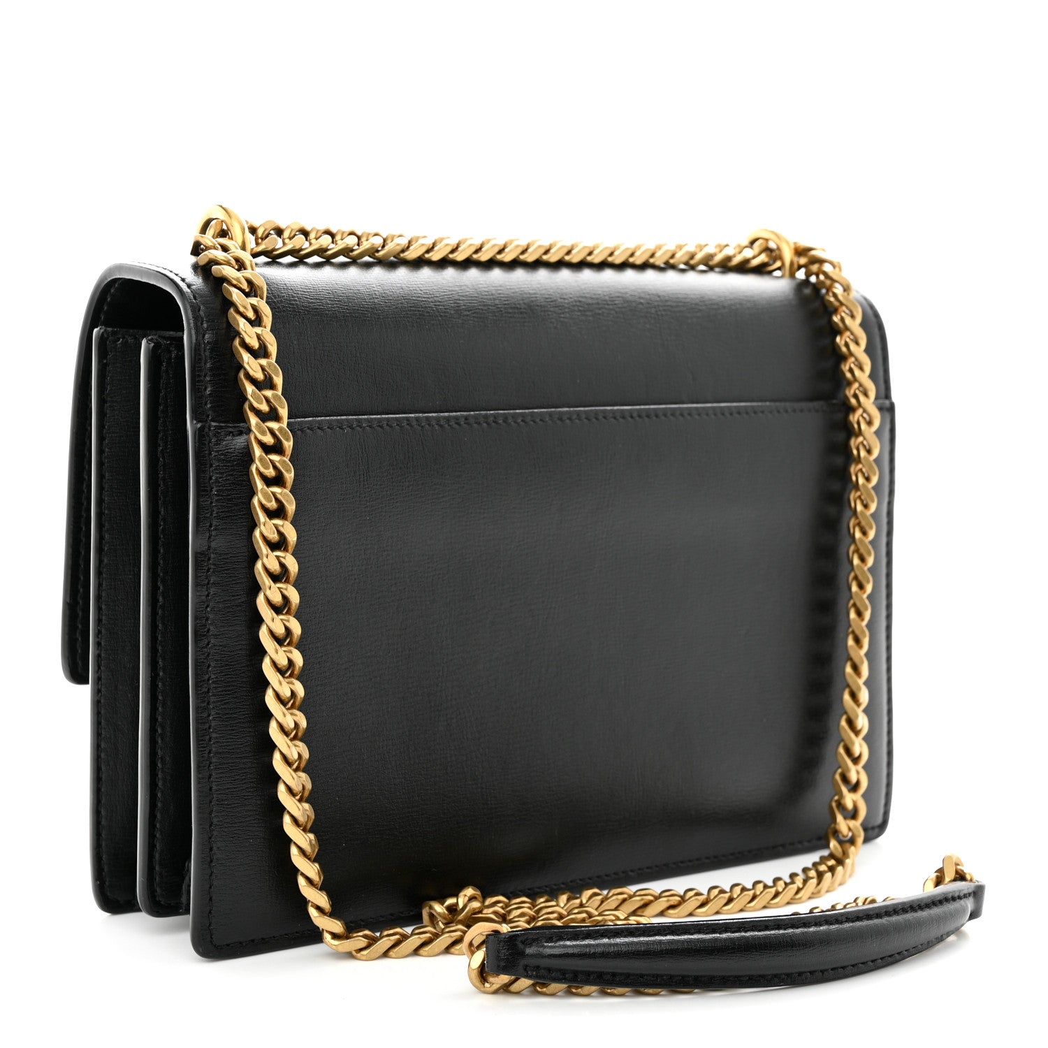 Saint Laurent Calfskin Medium Monogram Sunset Black 3 of 15