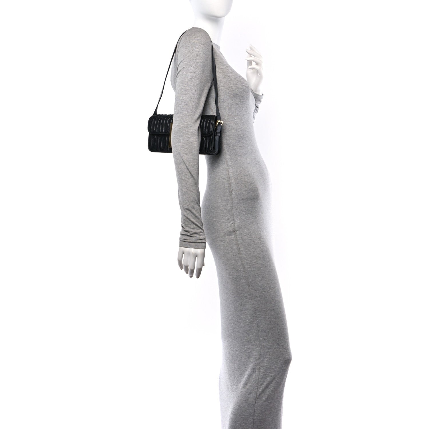 Christian Dior Calfskin Quilted All Over Miss Dior Flap Black 2 of 10