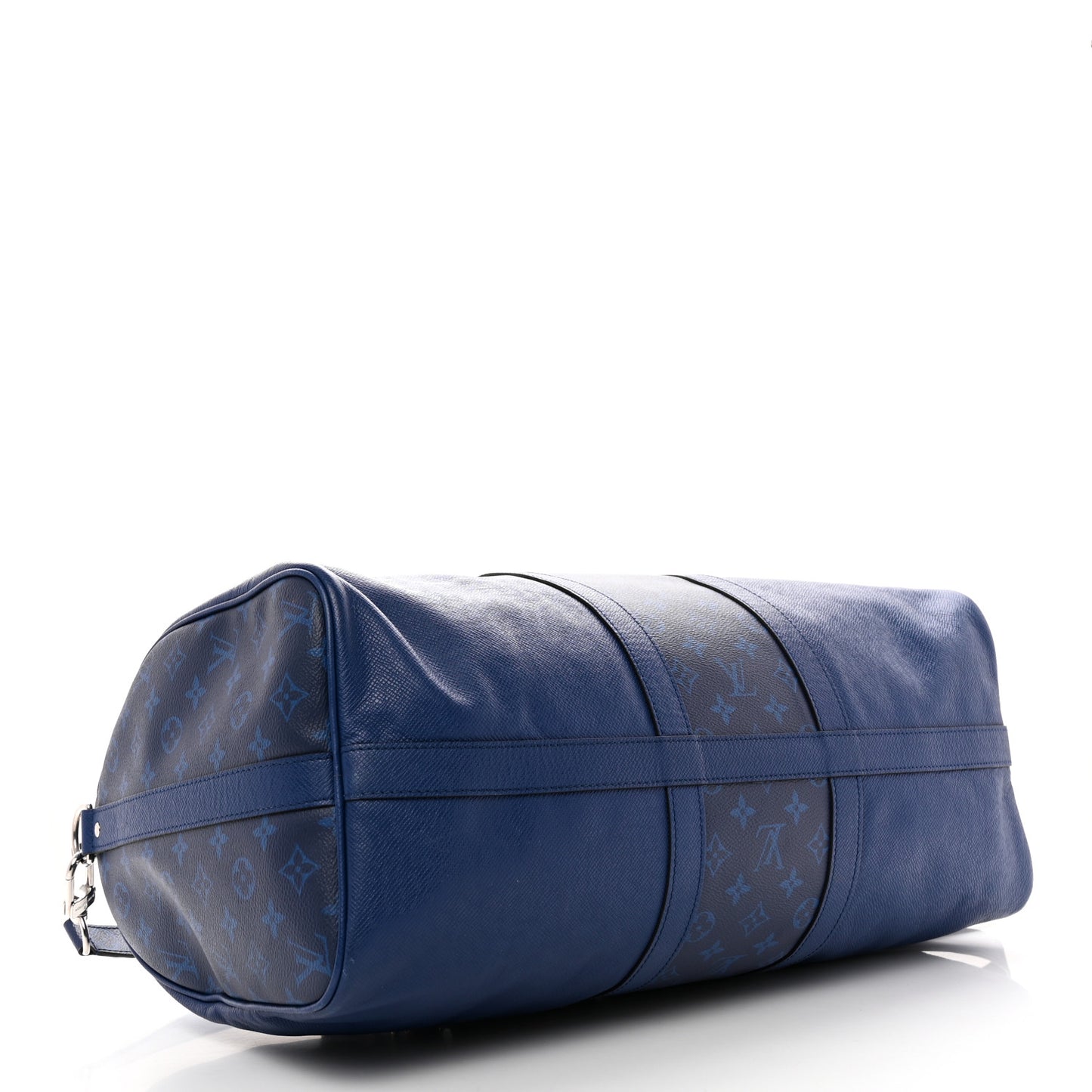 Taiga Monogram Eclipse Keepall Bandouliere 50 Pacific Blue