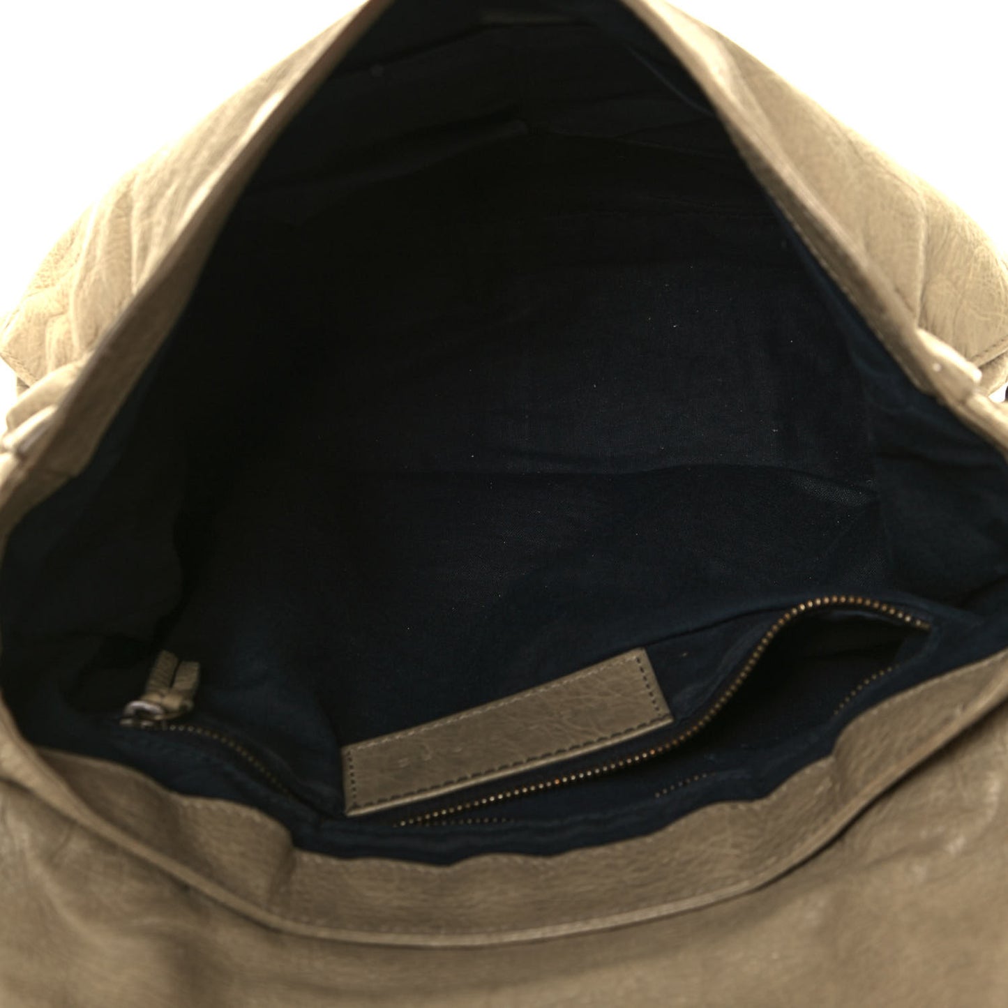 Agneau Classic Hardware Neo Folk Messenger Beige Latte