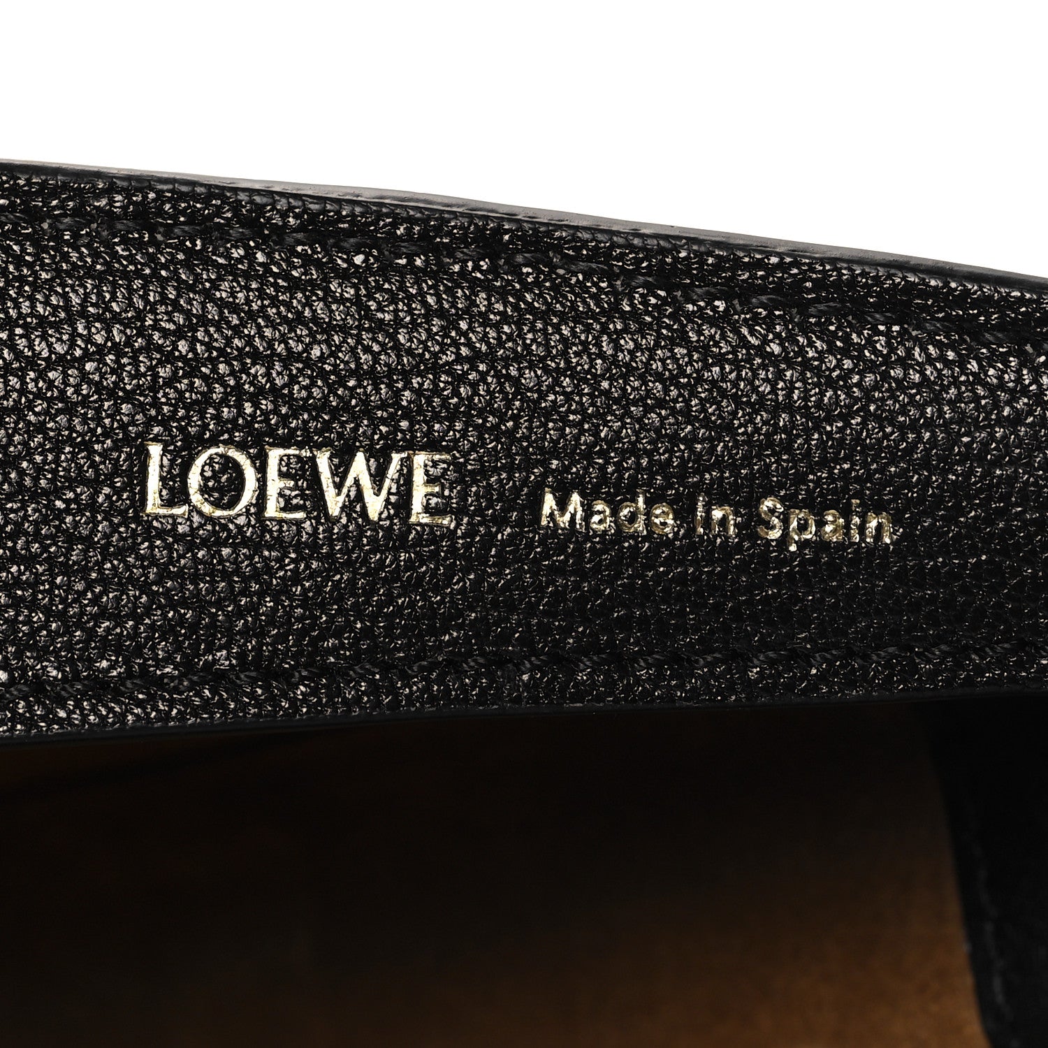 Loewe Satin Calfskin Jacquard Luna Bag Black 6 of 9