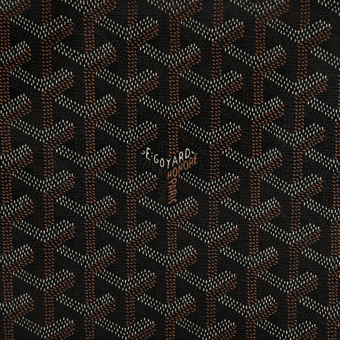 Goyardine Senat Pochette MM Black Gold
