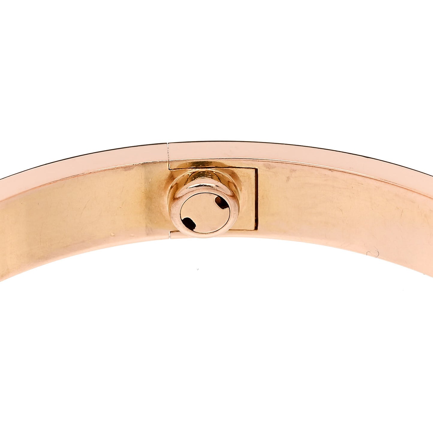 18K Pink Gold LOVE Bracelet 17