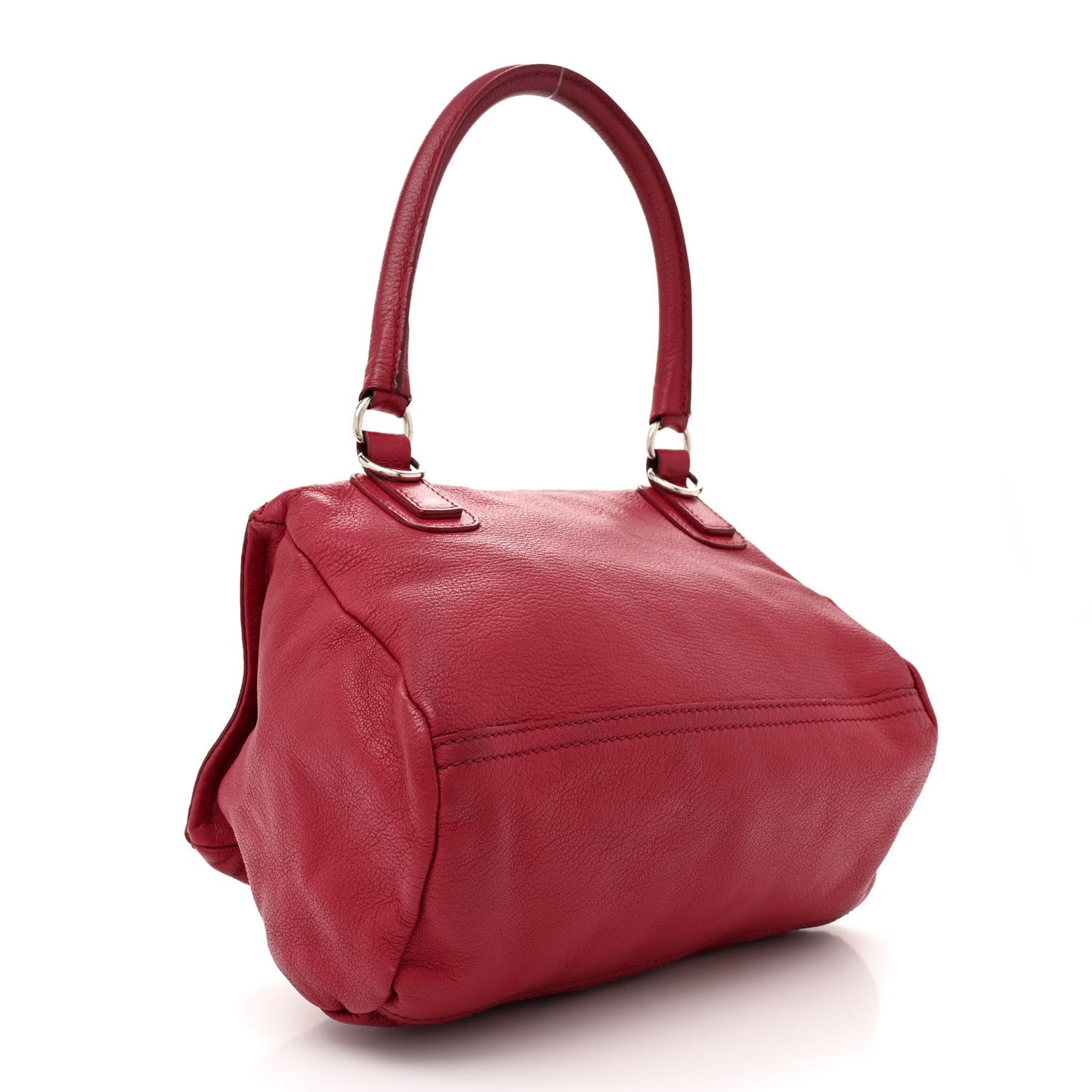Sugar Goatskin Small Pandora Red