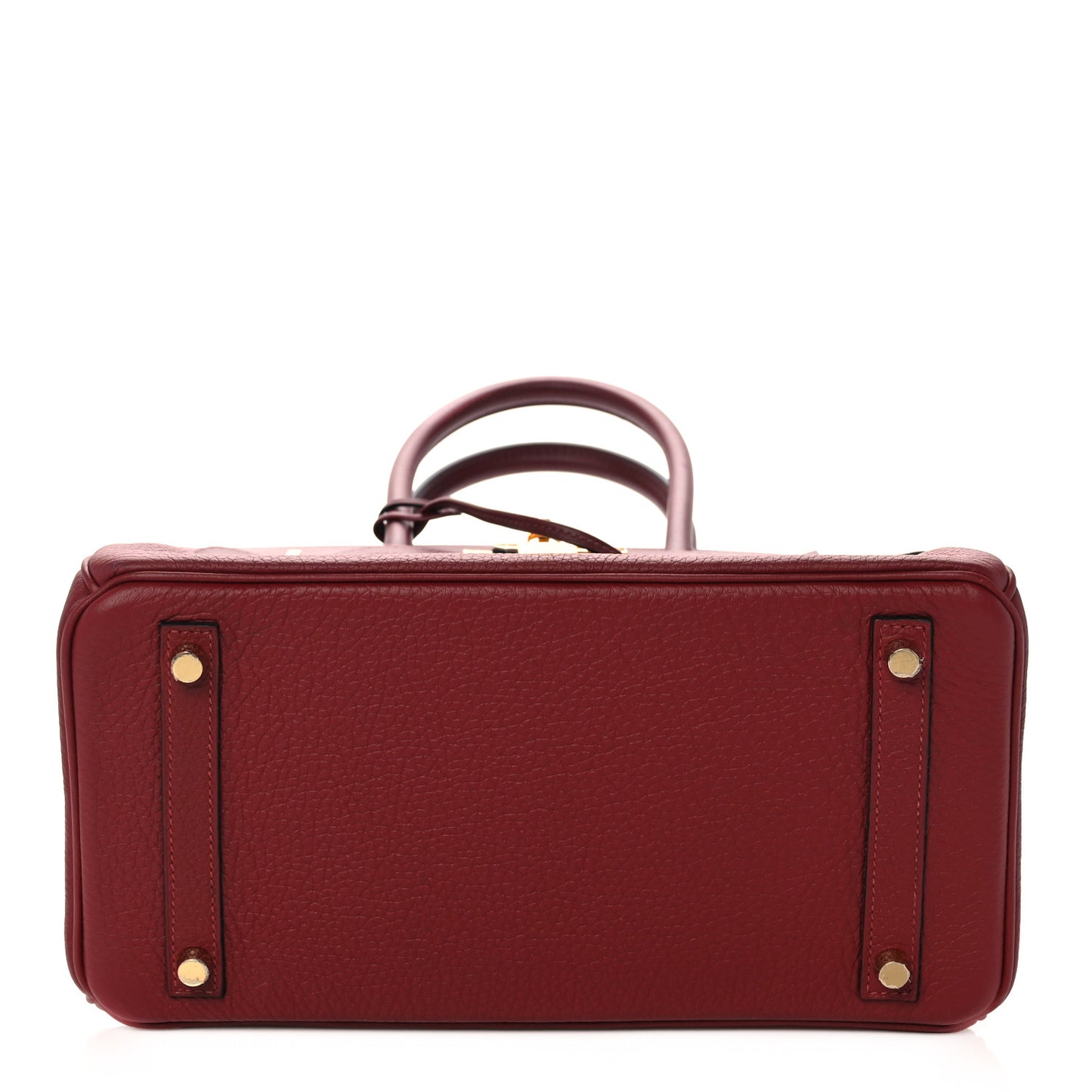 Taurillon Clemence Sombrero Birkin 30 Rouge H