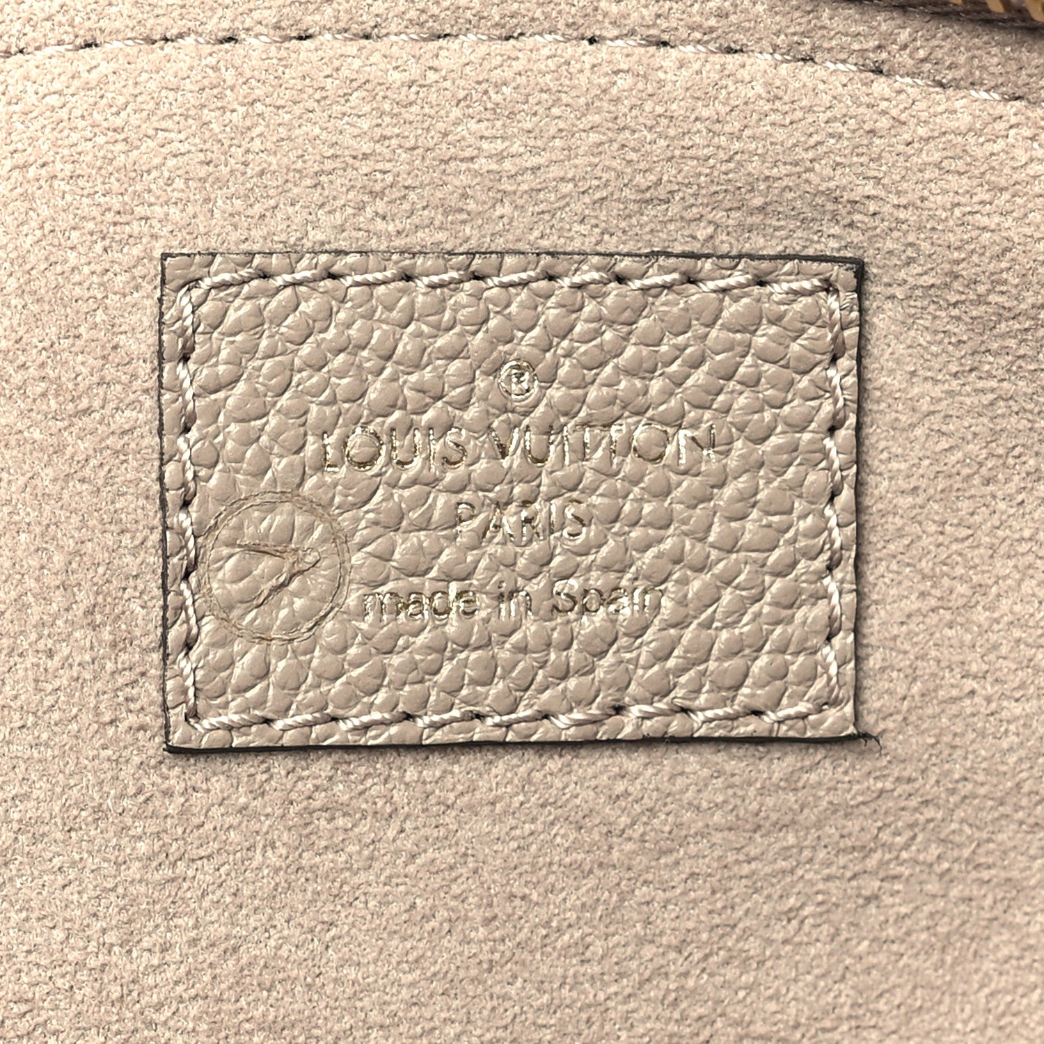 Louis Vuitton Empreinte Monogram Giant Petit Palais Tourterelle Creme 6 of 8