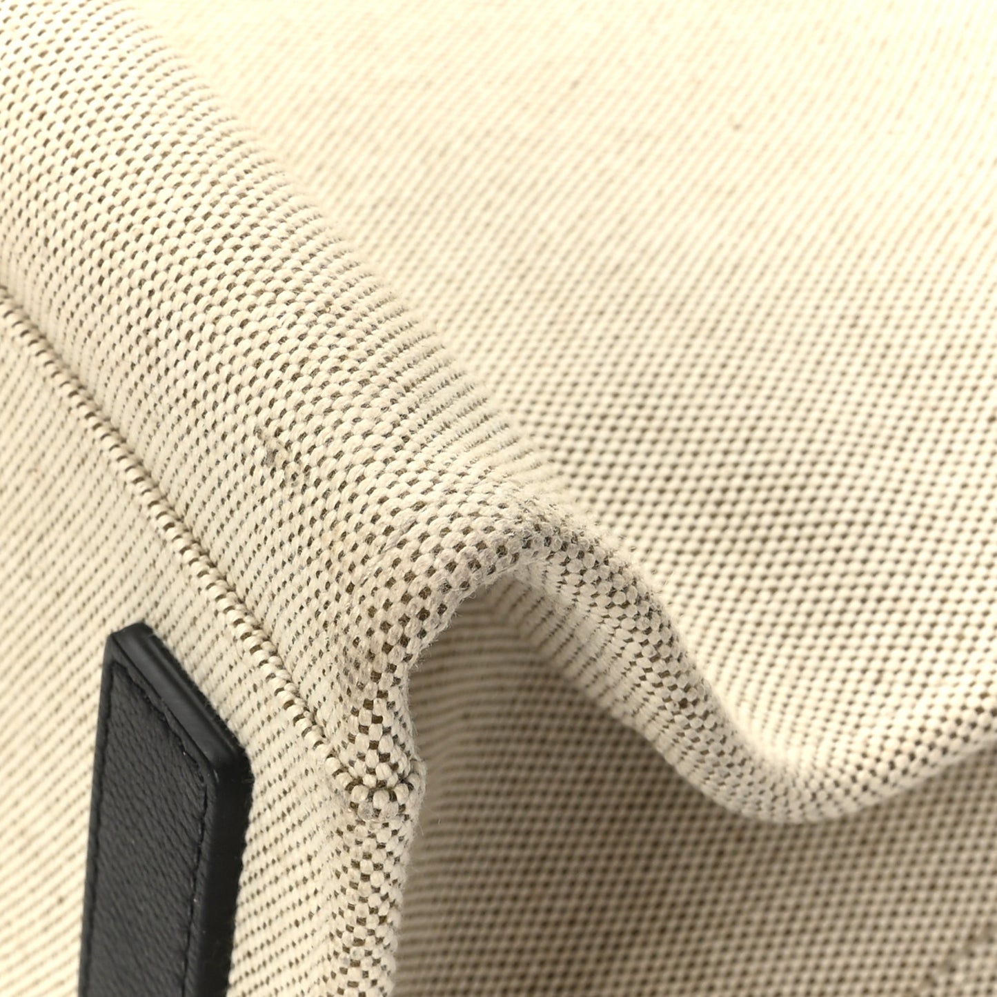 Canvas Calfskin La Medusa Tote Bag Beige