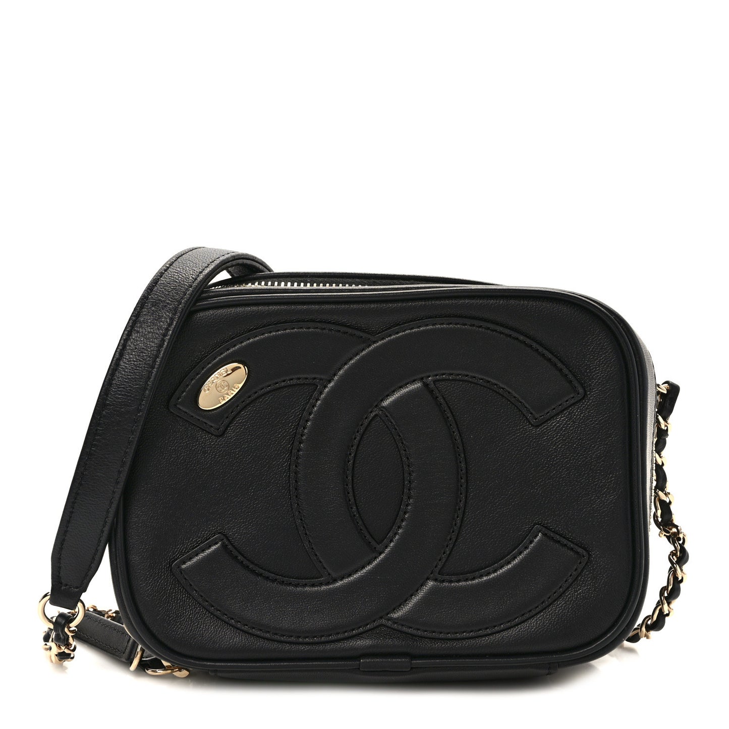 Lambskin CC Mania Camera Case Black
