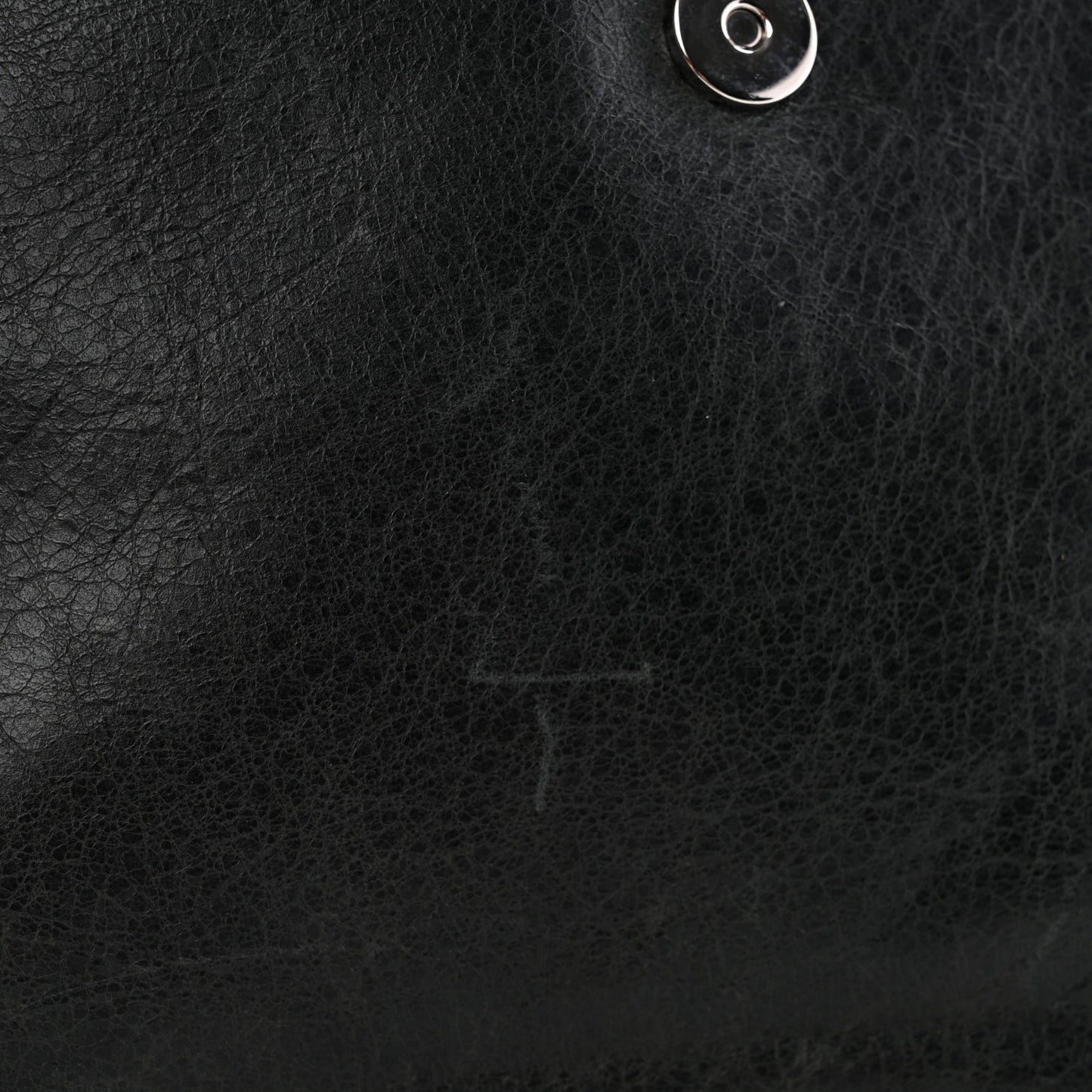 Agneau Giant 21 Silver Hardware Envelope Clutch Anthracite