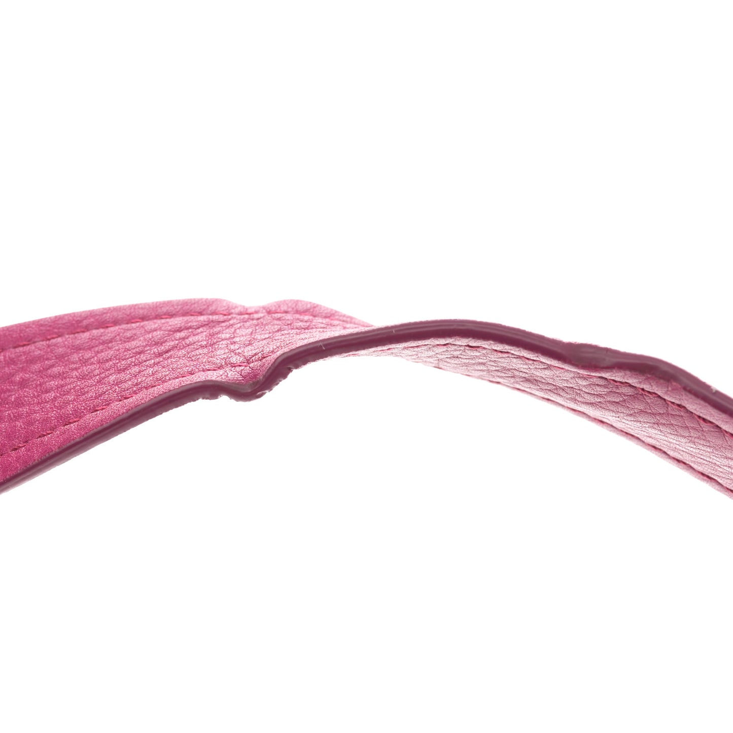 Grained Calfskin Linda Top Handle Satchel Sangria