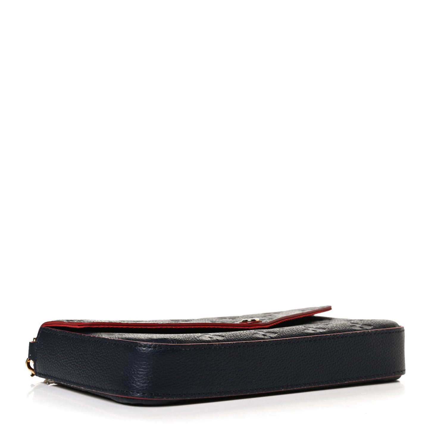 Empreinte Pochette Felicie Chain Wallet Marine Rouge