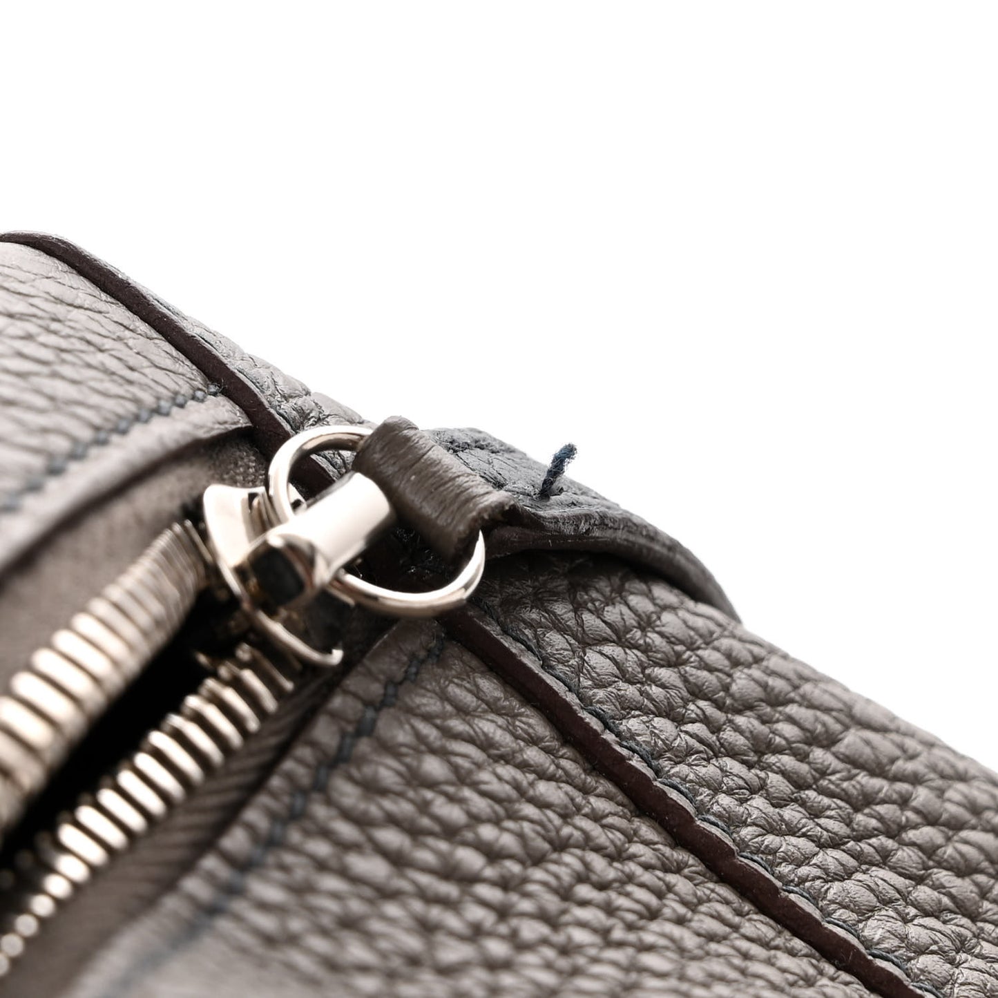 Taurillon Clemence Verso Lindy 34 Etain Bleu Indigo