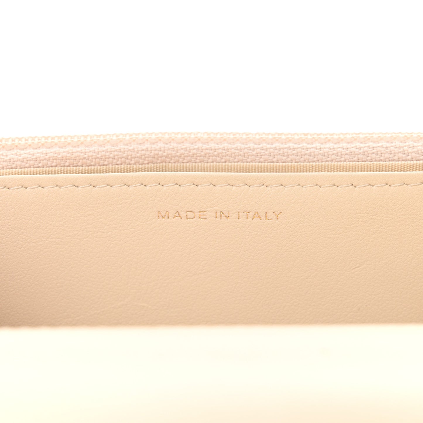 Lambskin Quilted Chanel 19 Wallet On Chain WOC Light Beige