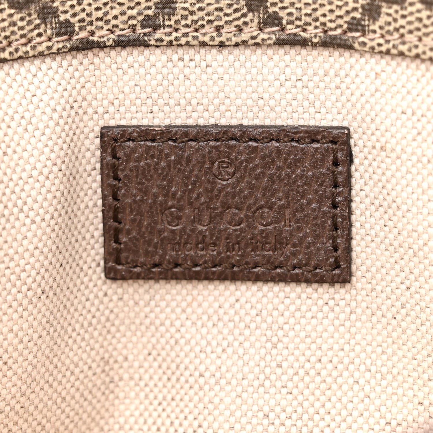Gucci GG Supreme Monogram Neo Vintage Web Belt Bag Brown 7 of 11