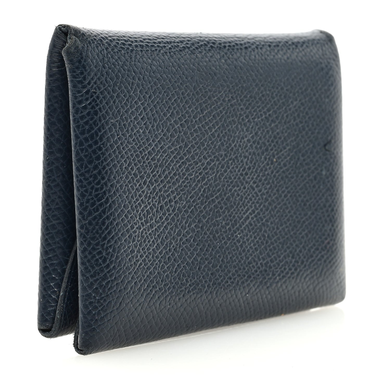 Epsom Duo Calvi Card Case Bleu Indigo