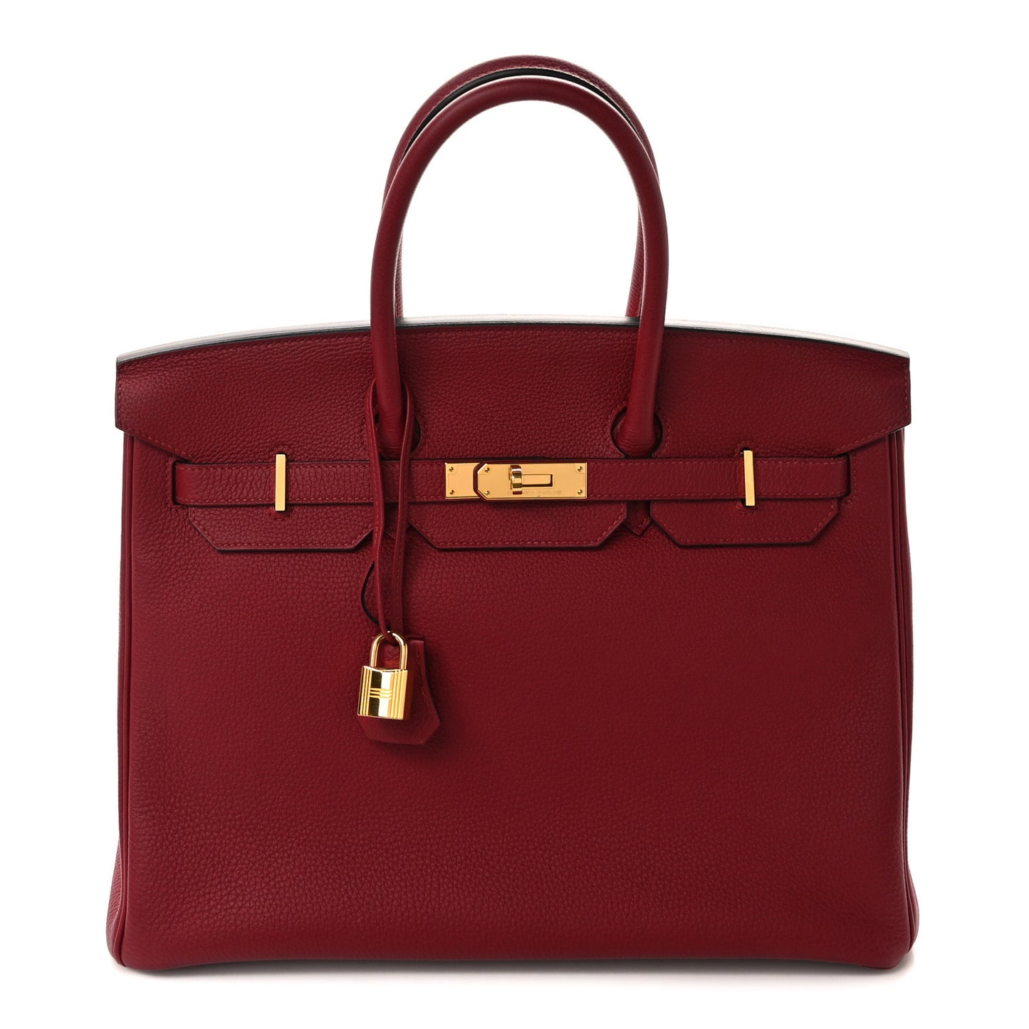 Togo Birkin 35 Rouge Grenat