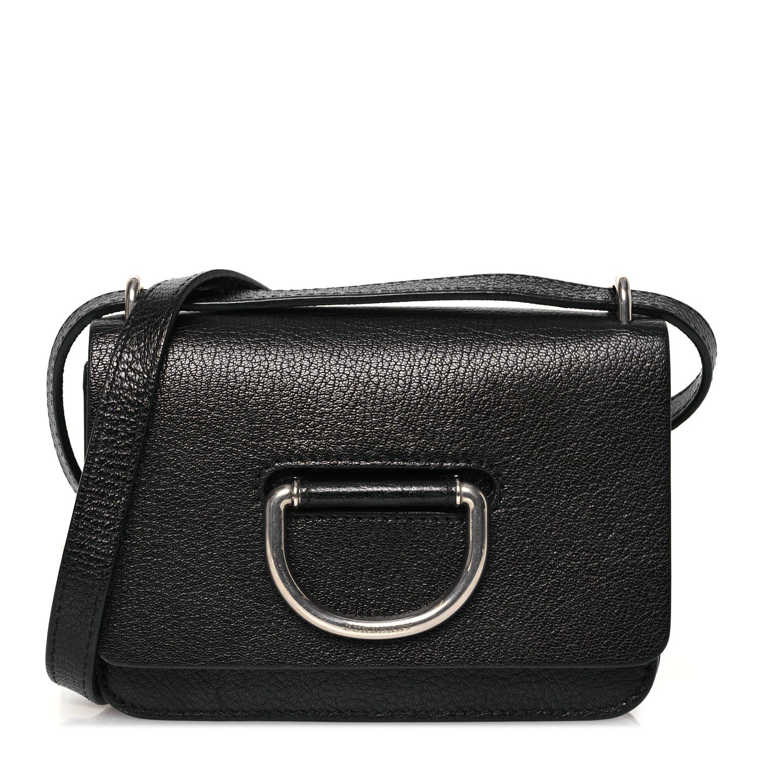 Burberry Goatskin Mini D-Ring Bag Black 1 of 11