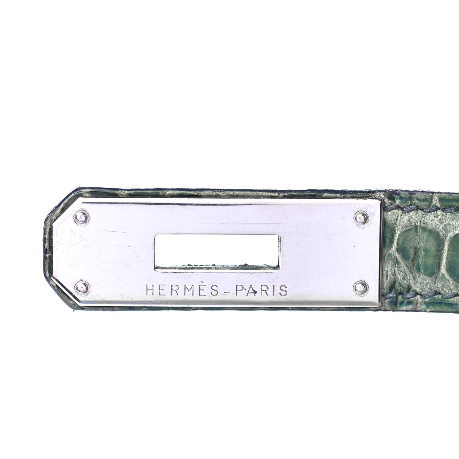 Hermes Matte Porosus Crocodile Birkin 35 27 of 35