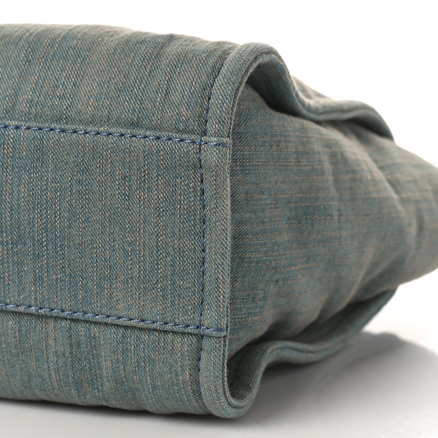 Denim Small Deauville Tote Light Blue