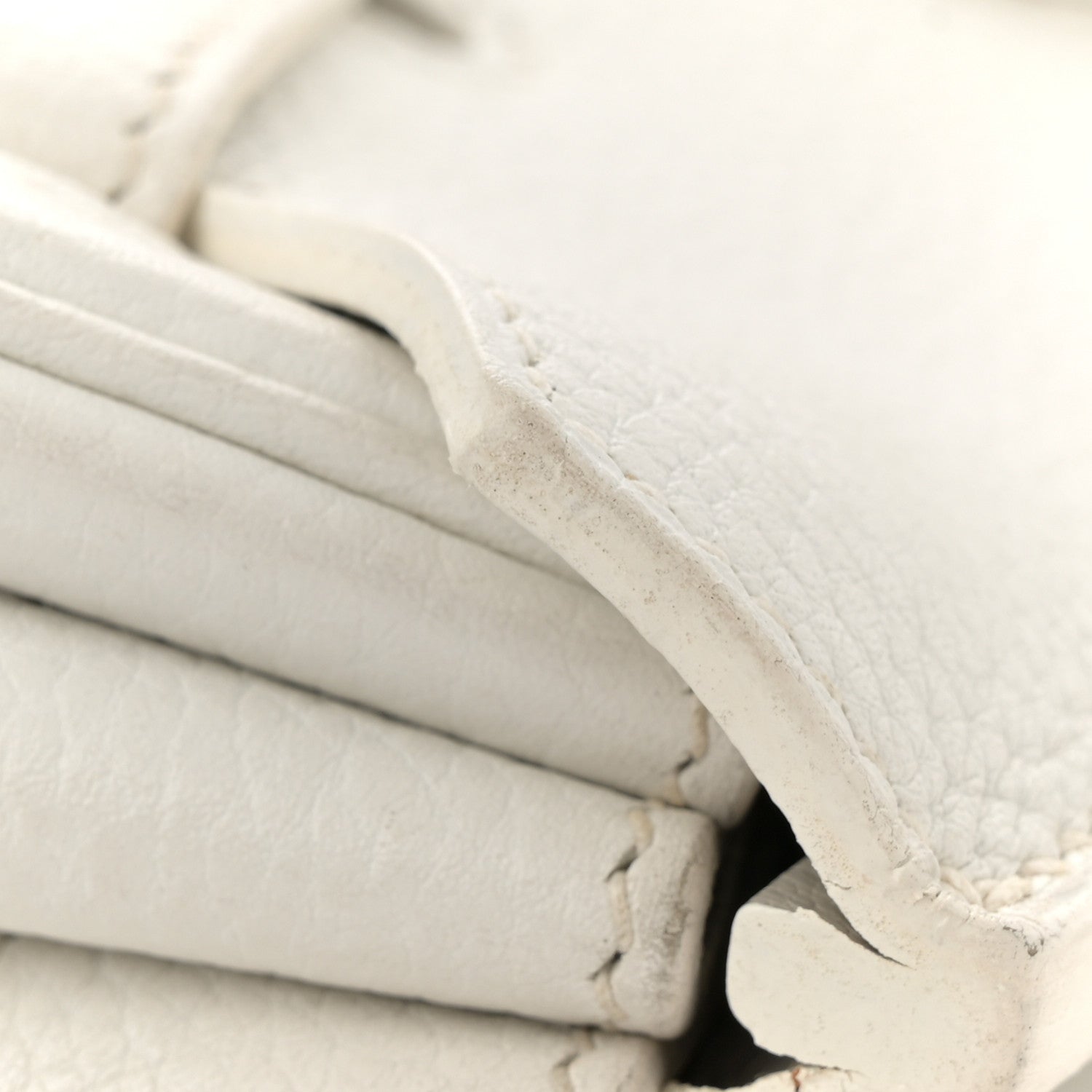 Hermes Taurillon Clemence Lizard Club Birkin 35 Blanc Gris Perle Sanguine 15 of 16