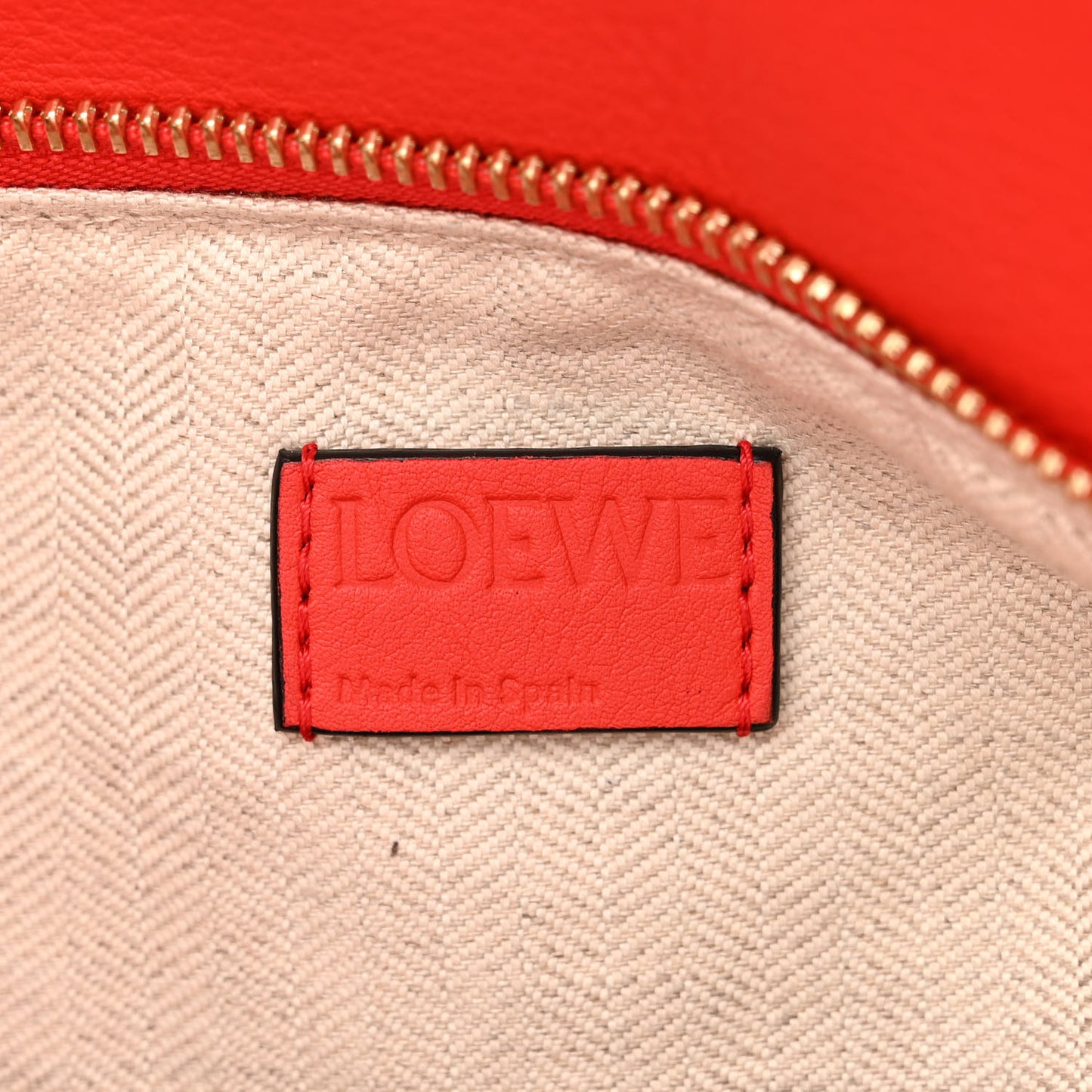 Calfskin Medium Puzzle Bag Scarlet