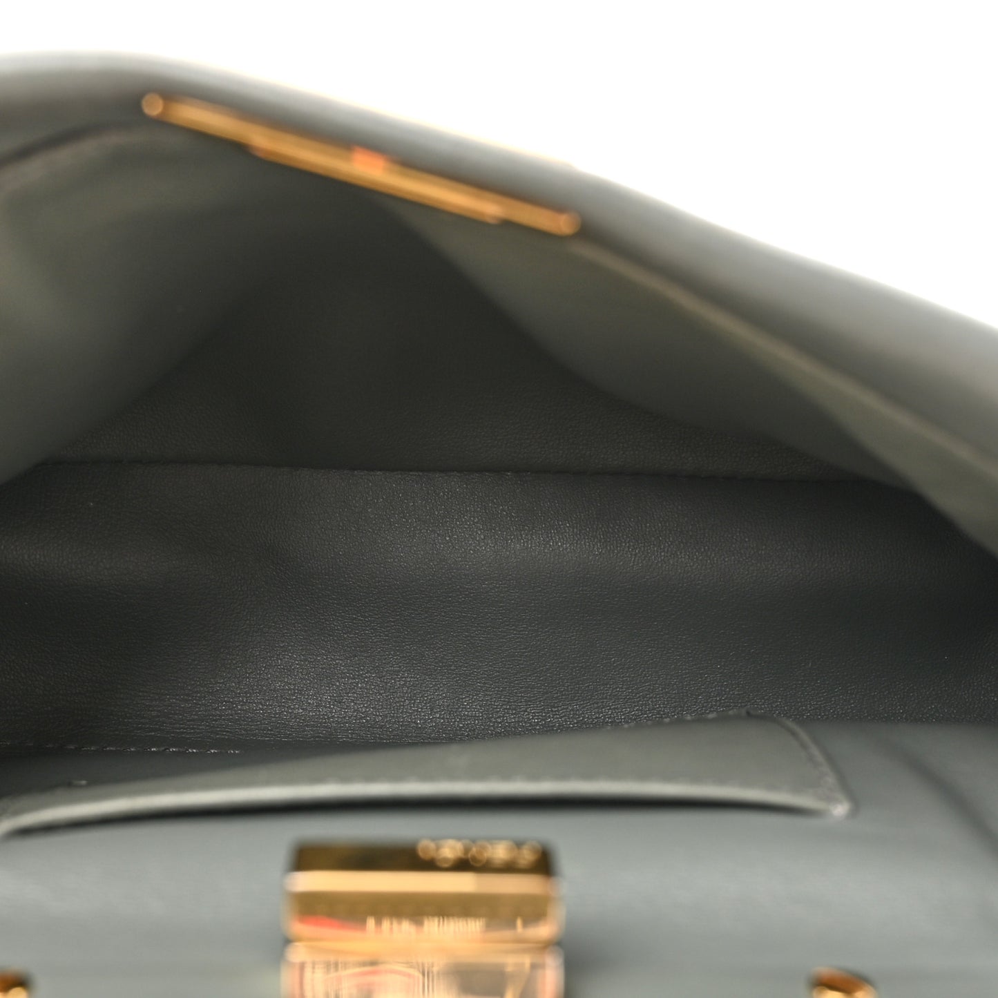 Nappa Mini Peekaboo Iconic Satchel Fumo