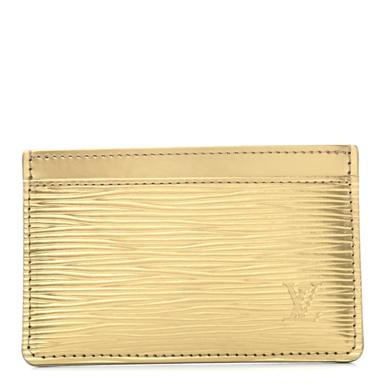 Louis Vuitton Epi Card Holder Gold 890576 – FASHIONPHILE