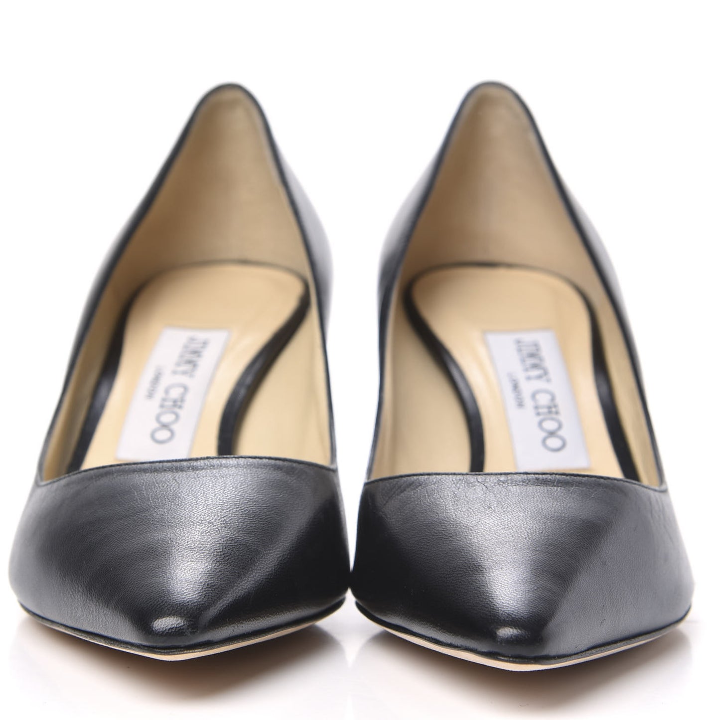 Smooth Calfskin Pumps 35.5 Black