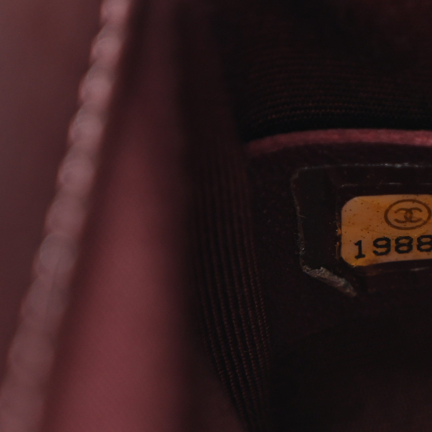 Chanel Calfskin Chevron Quilted Small Boy Flap Burgundy 7 of 10