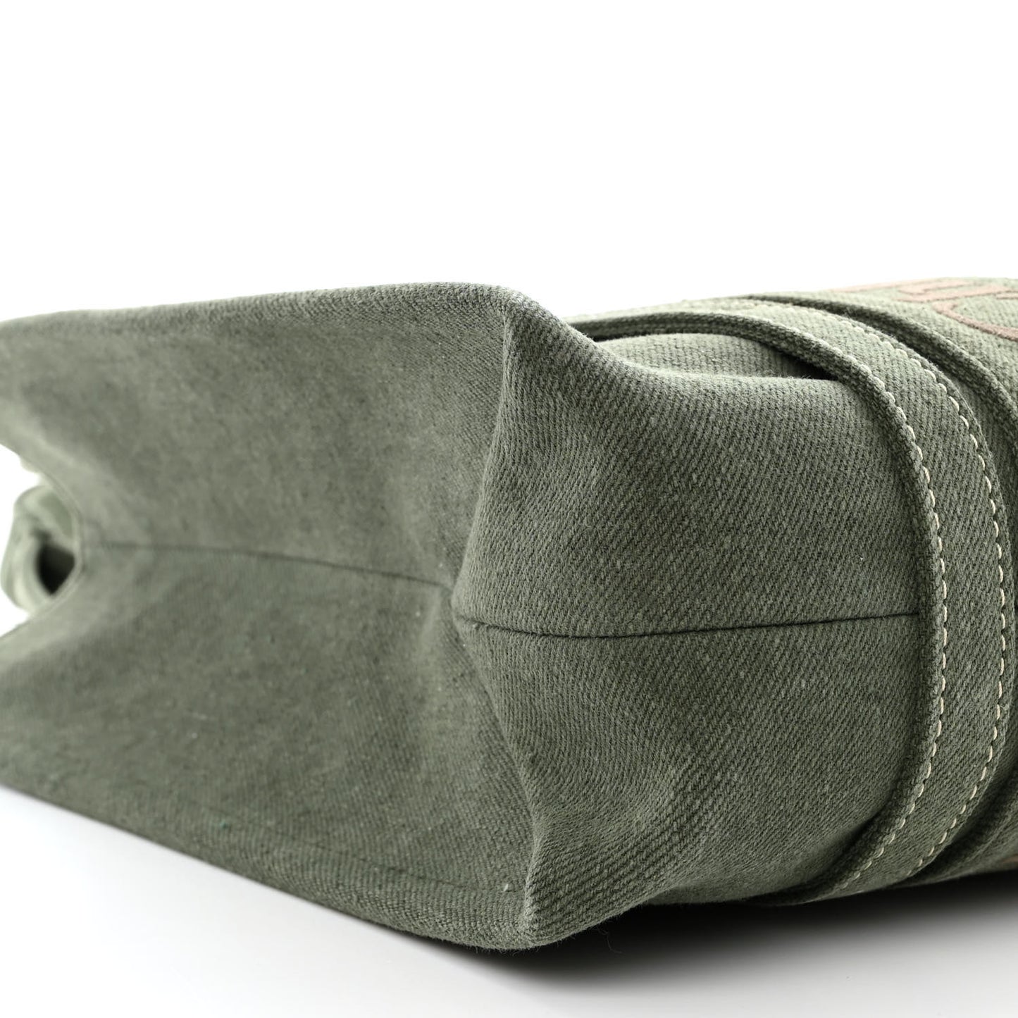 Linen Medium Woody Tote Wide Forest