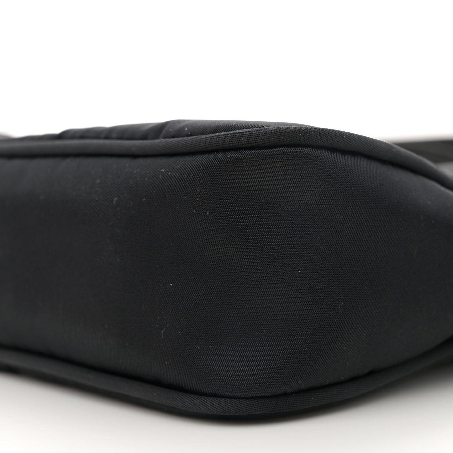 Nylon Medusa Small Shoulder Bag Black