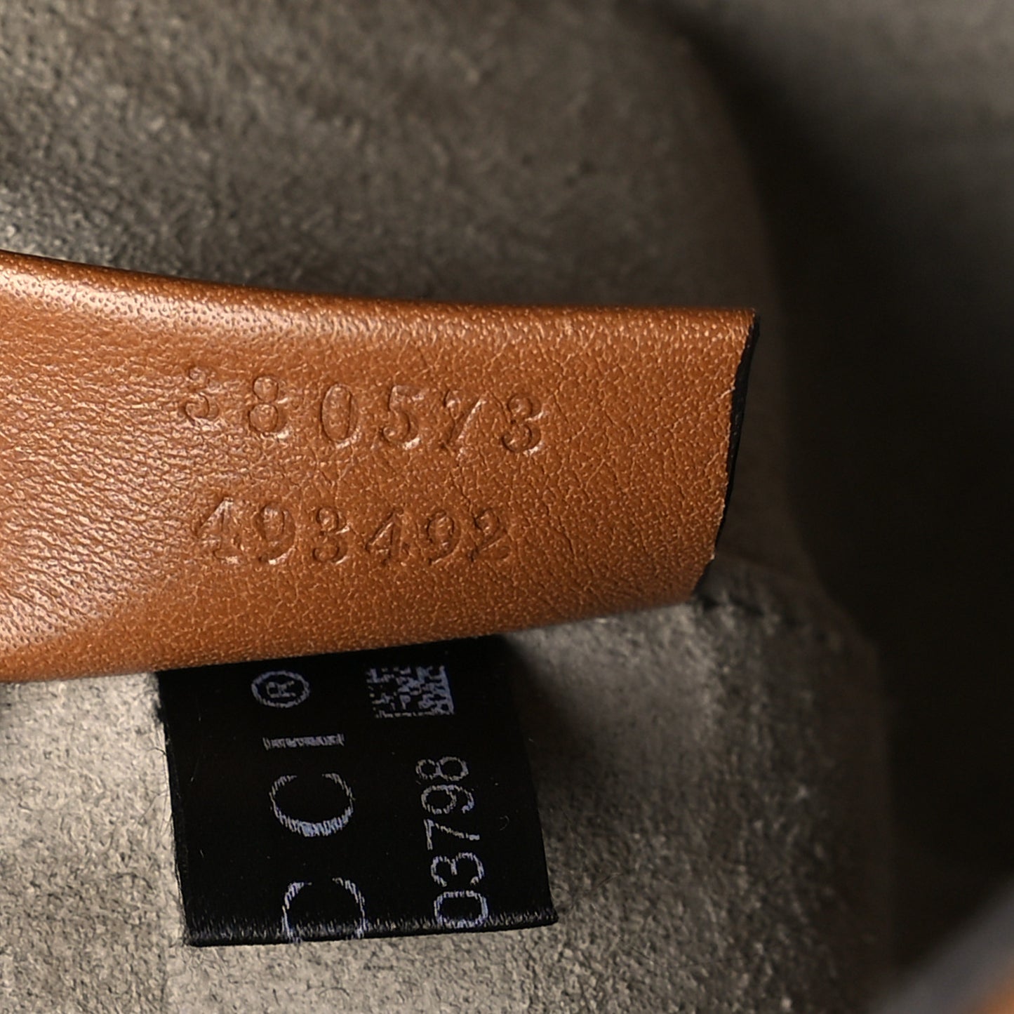 Suede Medium Lady Web Shoulder Bag New Marron