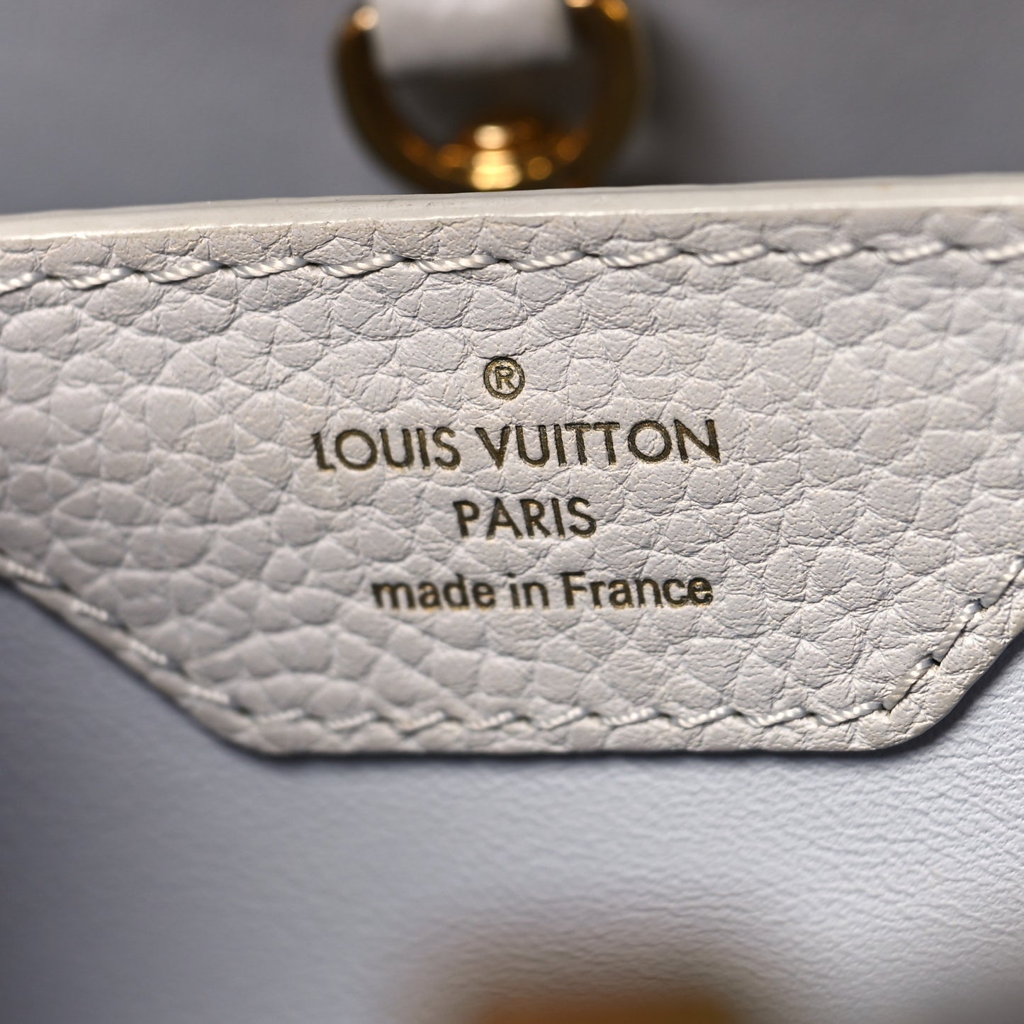 Taurillon Snakeskin Capucines BB