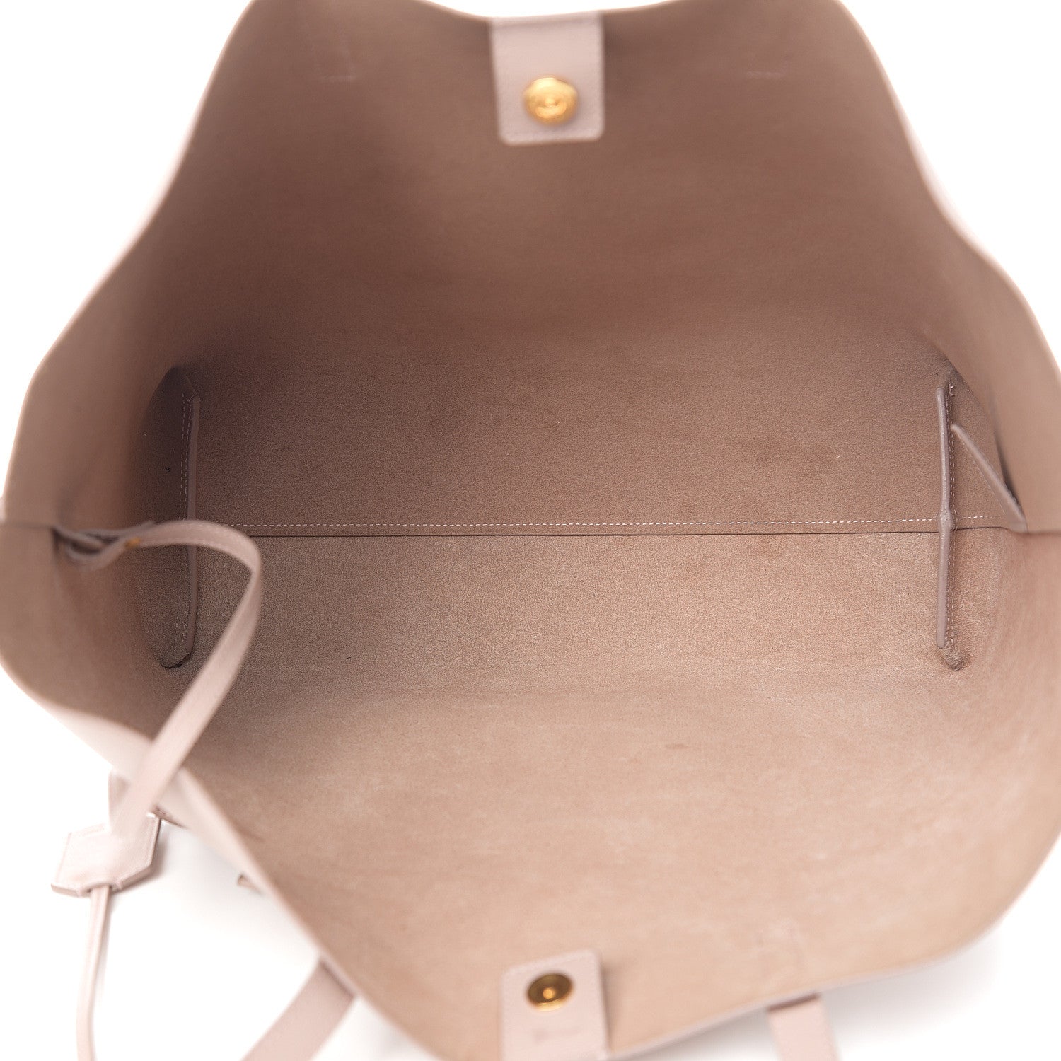 Saint Laurent Calfskin Large Shopping Tote Rose Antic 4 of 13