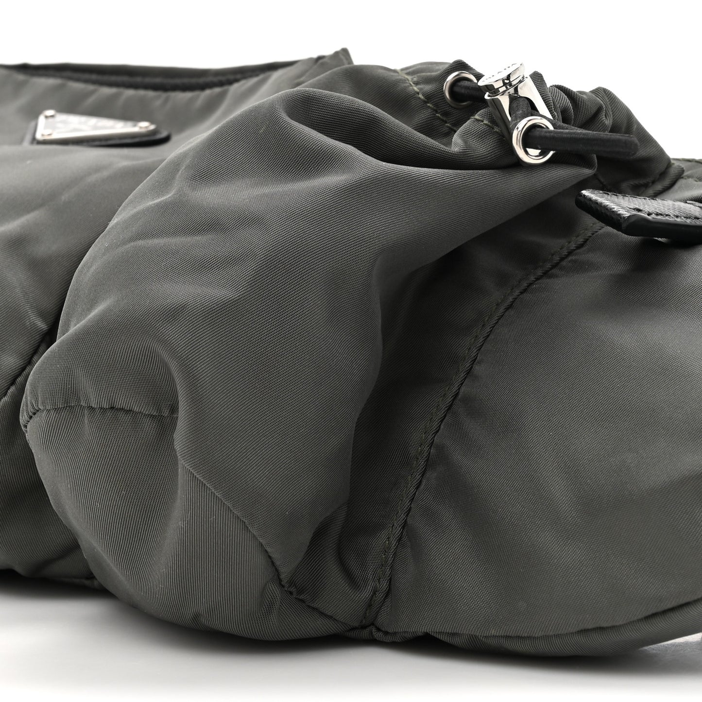 Tessuto Nylon Multipocket Belt Bag Grey