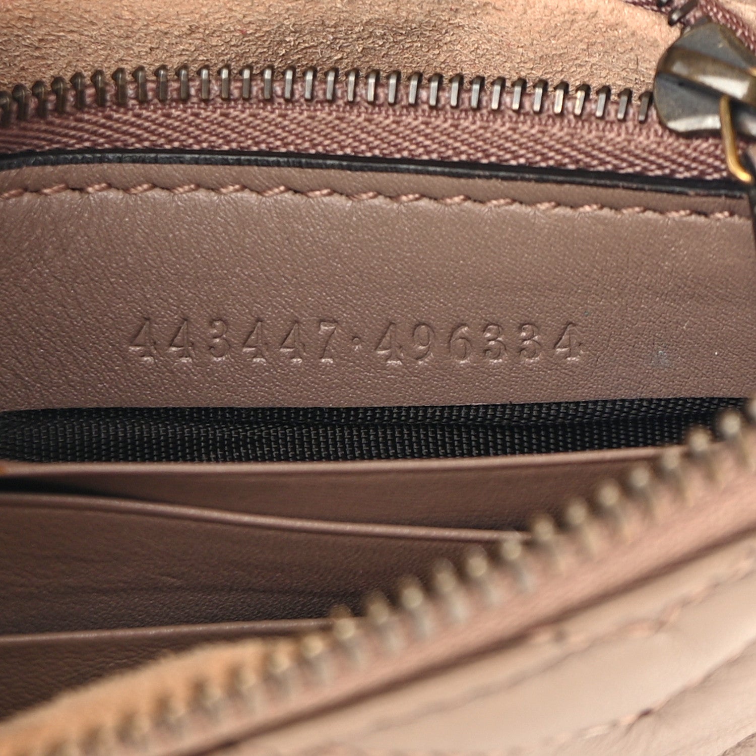 Gucci Calfskin Matelasse Mini GG Marmont Chain Bag Porcelain Rose 7 of 15