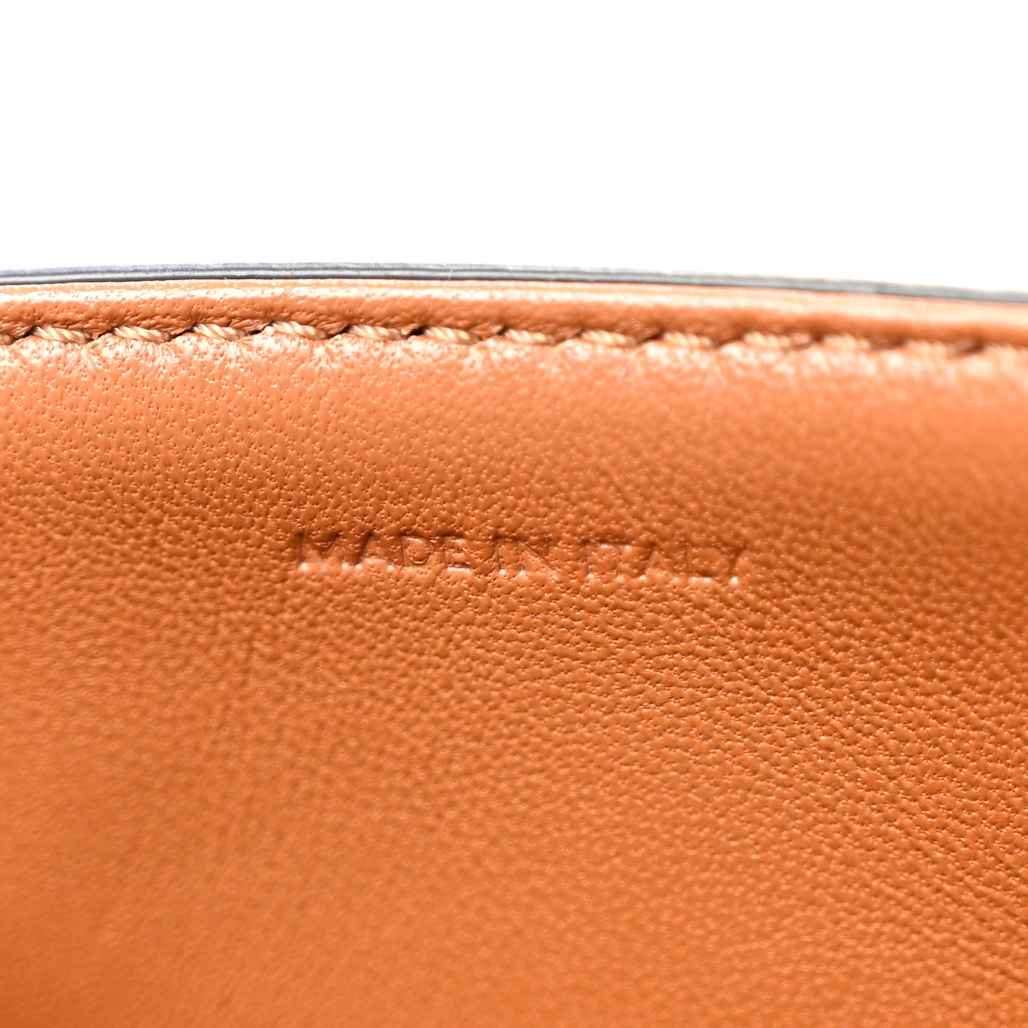 Textile Natural Calfskin Teen Triomphe White Tan