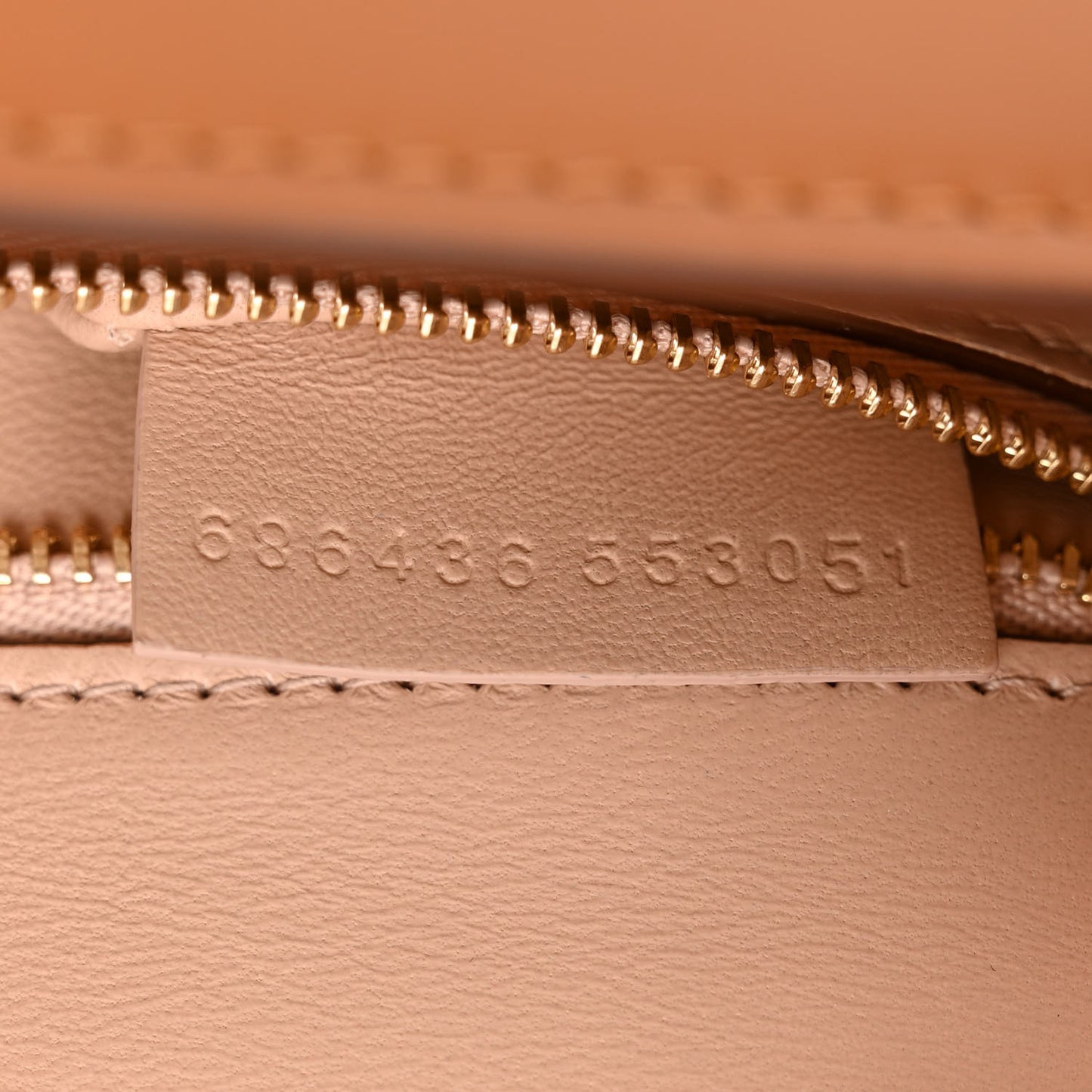 Smooth Calfskin Four Ring Knuckle Crossbody Bag Tan