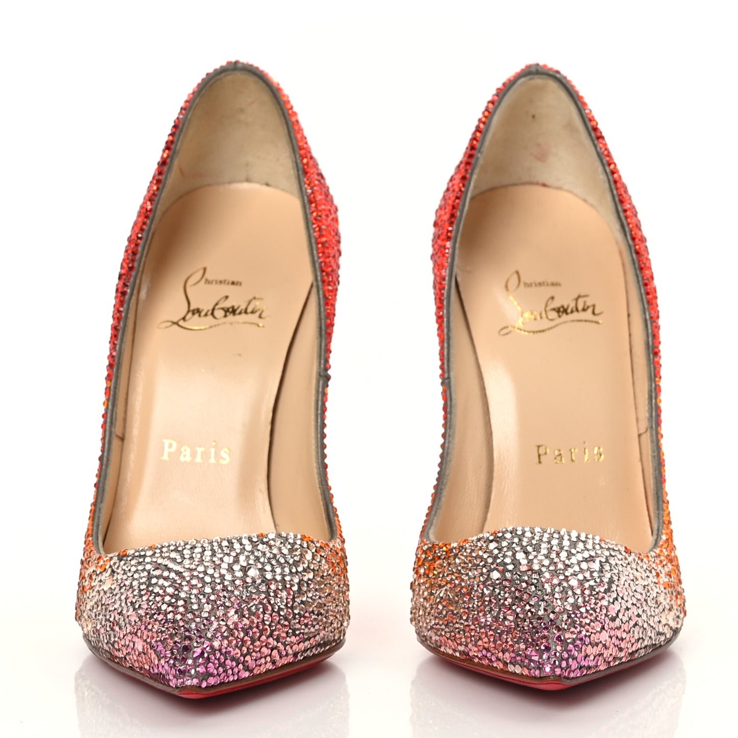 Suede Burma Strass Degrade So Kate Pumps 35 Red Multi