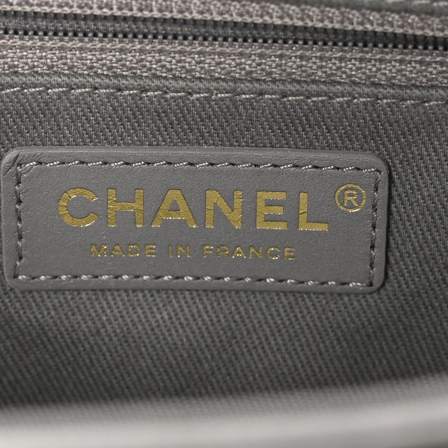 Chanel Caviar Quilted Medium Business Affinity Flap Grey 6 of 10