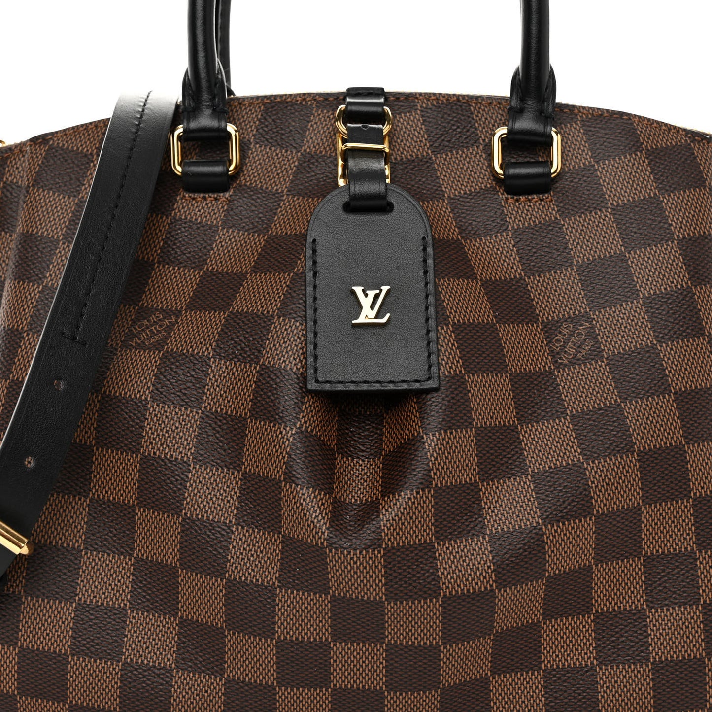 Damier Ebene Odeon Tote PM Black