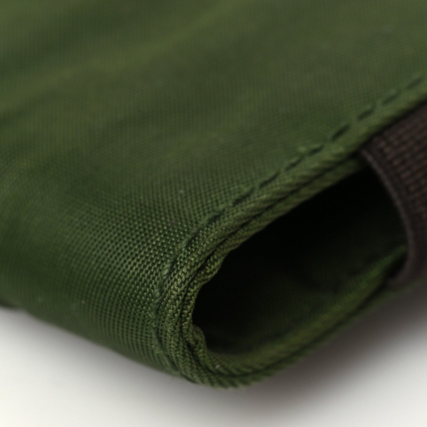 Nylon Phone Case Pouch Green