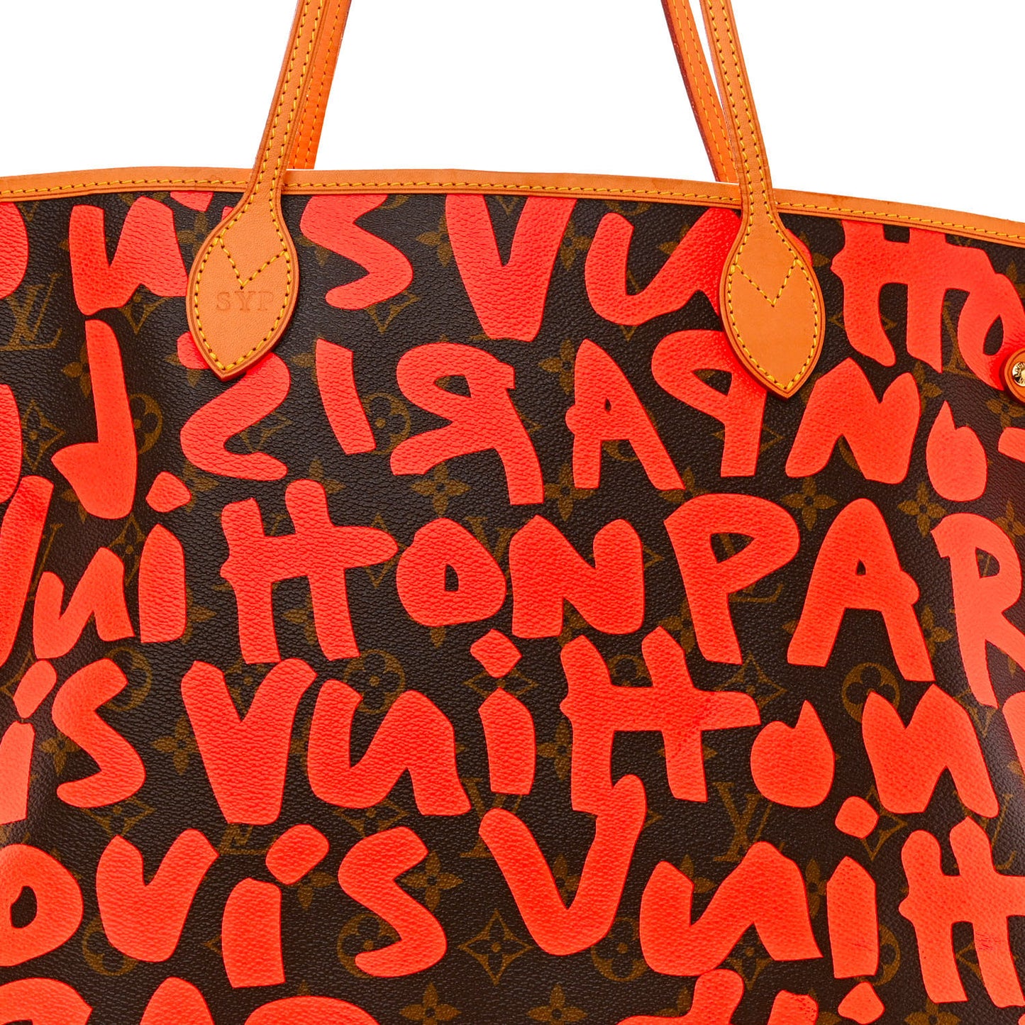 Monogram Graffiti Neverfull GM Orange