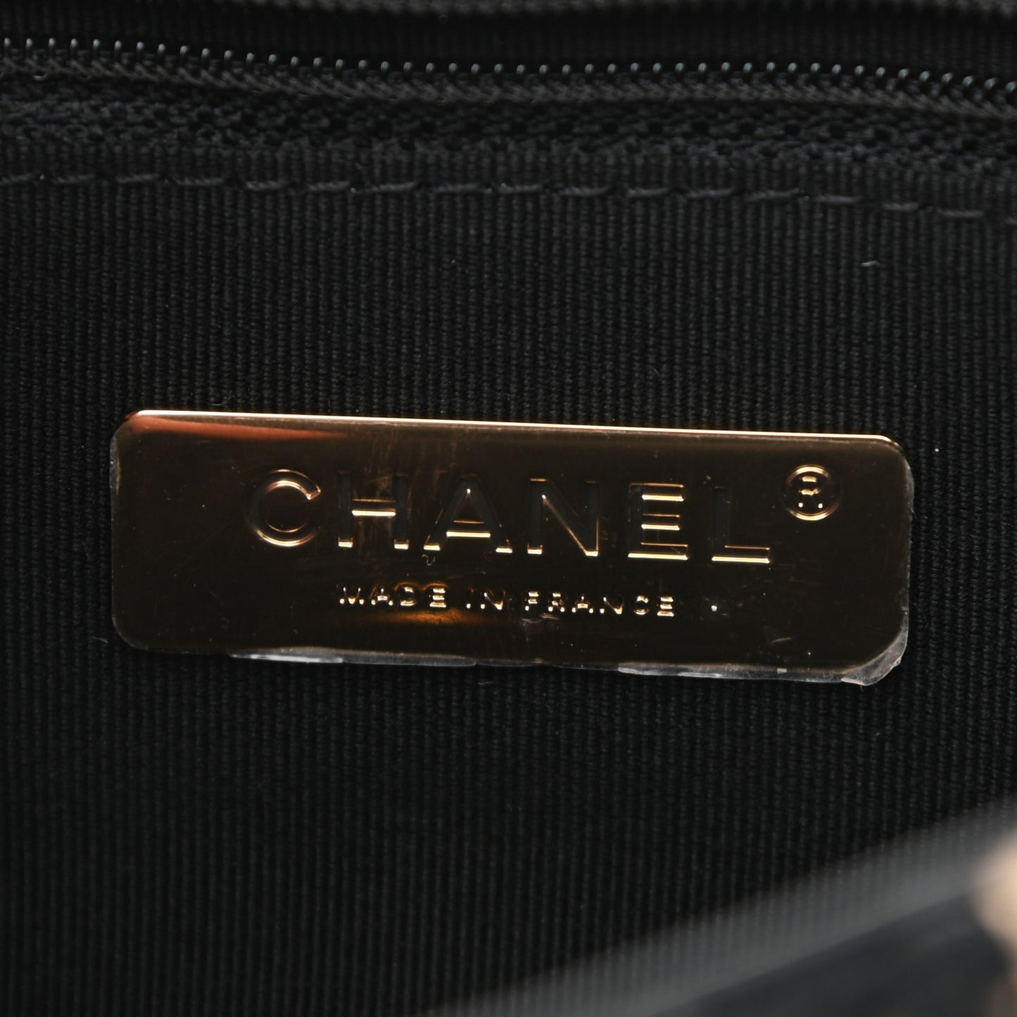 Tweed Quilted Medium Chanel 19 Flap Black Beige